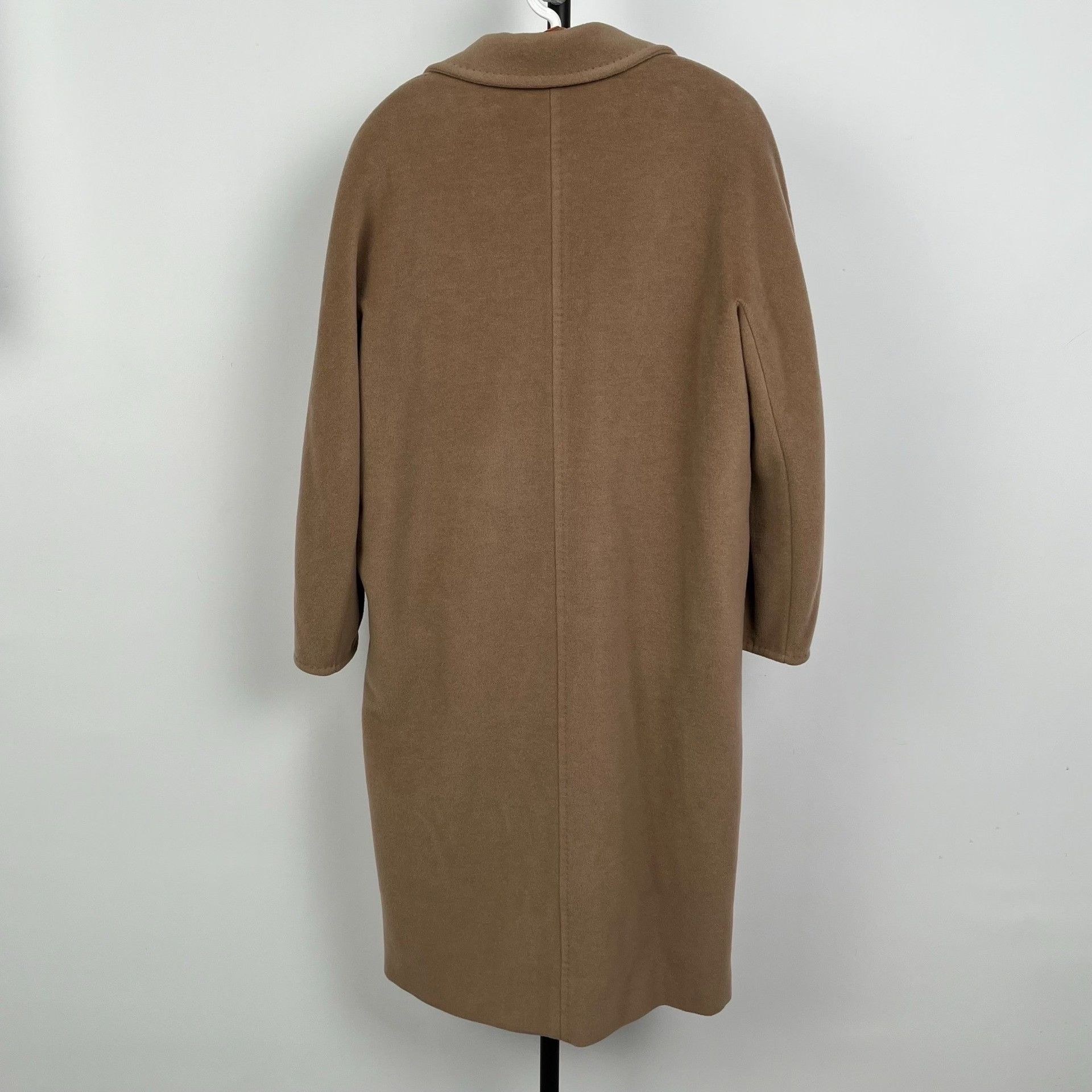 Max Mara Max Mara Wool Brown Coat 37.5 Women Size S / US 4 / IT 40 - 2 Thumbnail