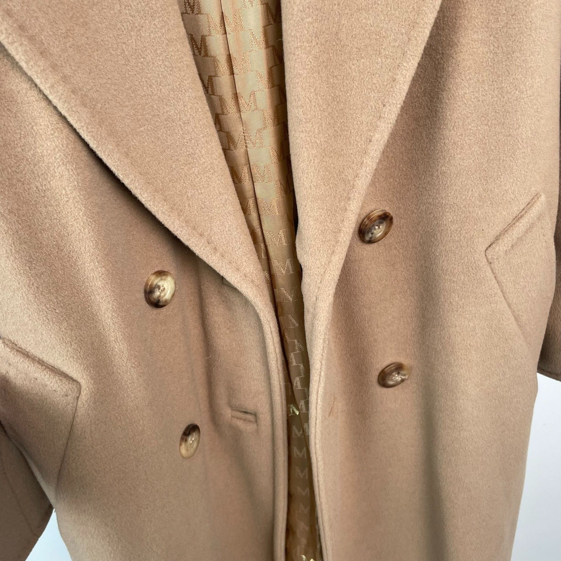 Max Mara Max Mara Brown Coat 36 Women Size S / US 4 / IT 40 - 4 Thumbnail