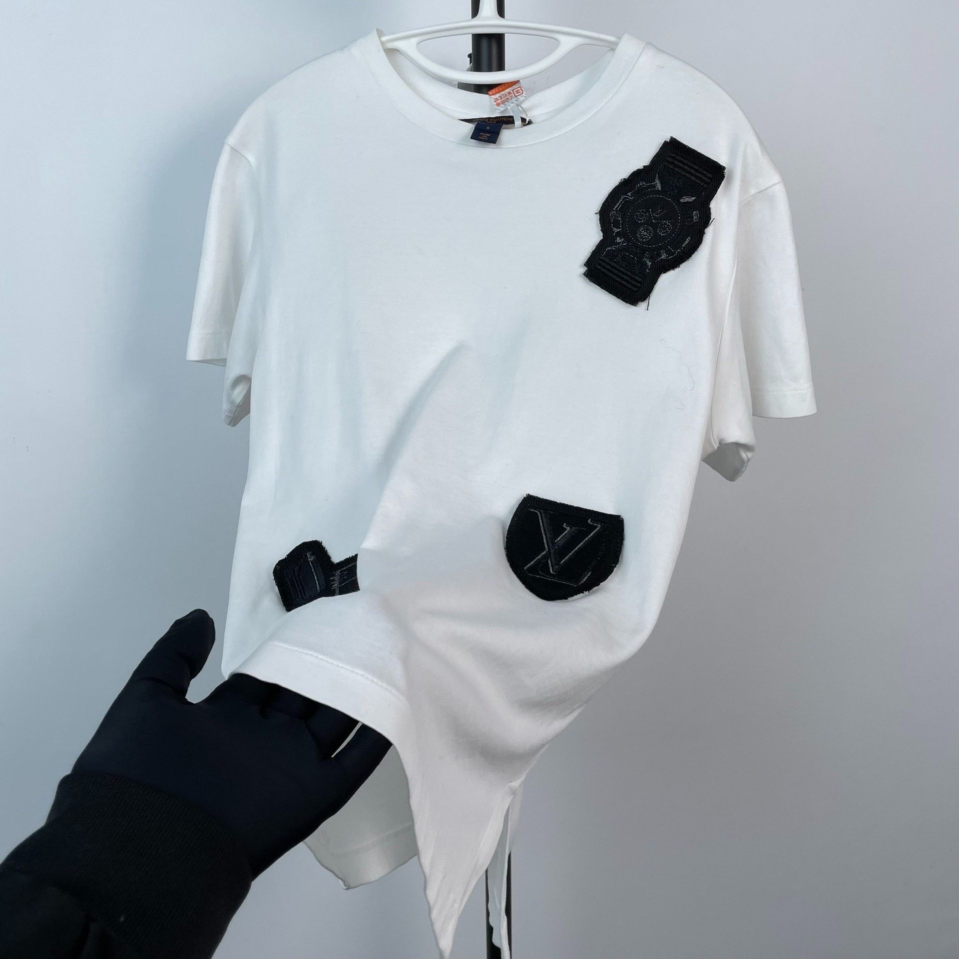 Louis Vuitton Louis Vuitton White T-Shirt S Men Size US S / EU 44-46 / 1 - 6 Thumbnail