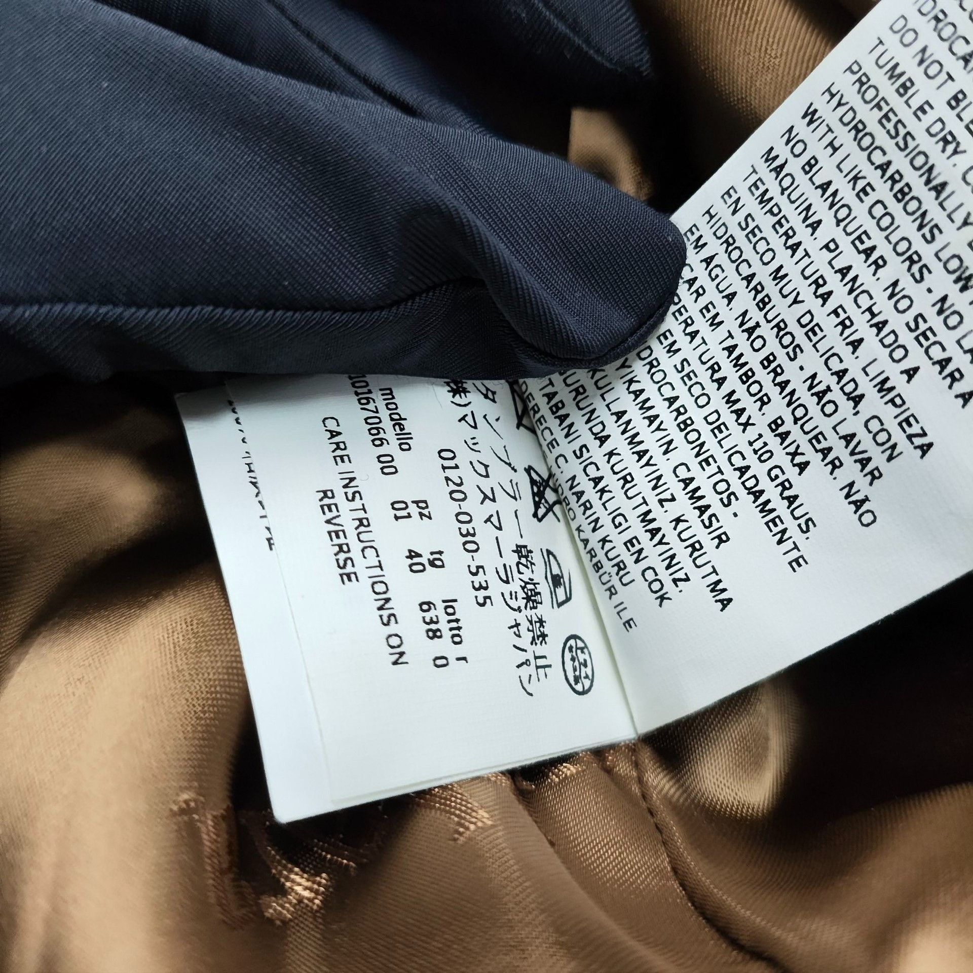 Max Mara Max Mara Long Brown Coat 40 Women Size M / US 6-8 / IT 42-44 - 5 Thumbnail