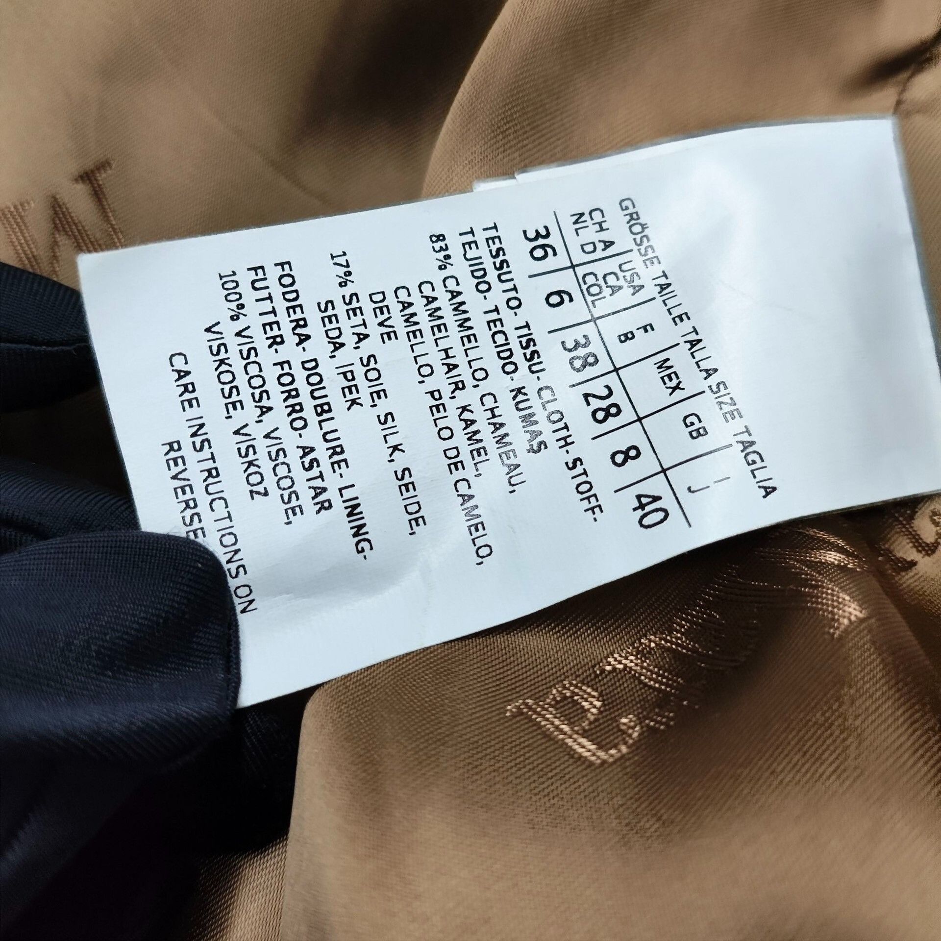 Max Mara Max Mara Long Brown Coat 40 Women Size M / US 6-8 / IT 42-44 - 7 Thumbnail