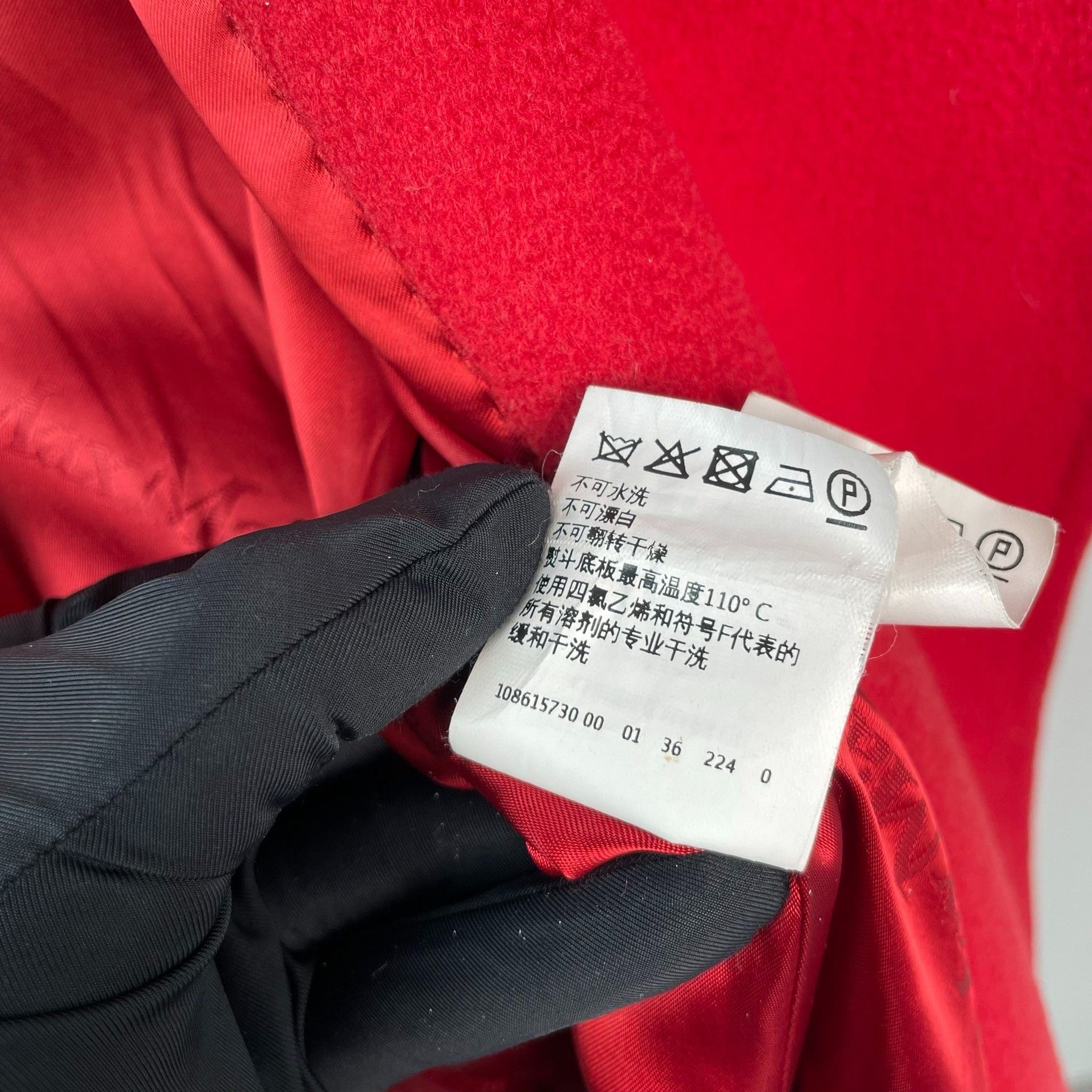 Max Mara Max Mara Red Coat 36 Women Size S / US 4 / IT 40 - 7 Thumbnail
