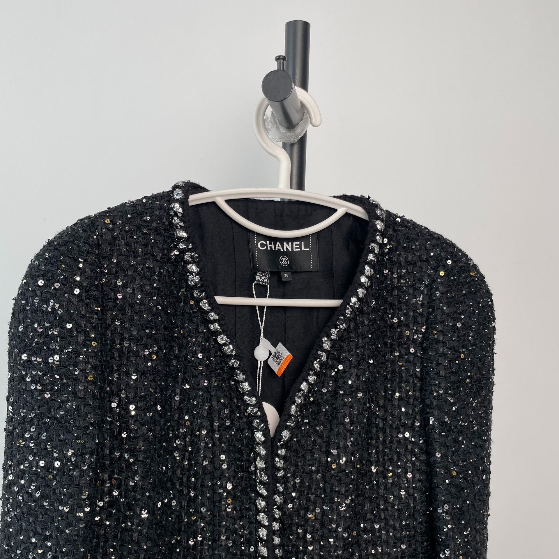 Chanel Chanel Black Light Jacket 36 Men Size US S / EU 44-46 / 1 - 2 Thumbnail