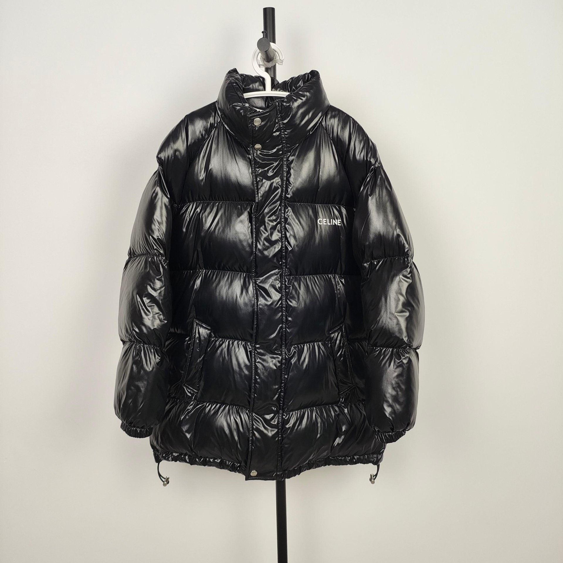 Celine Celine Retro Down Black Down Jacket 44 Women Size L / US 10 / IT 46 - 7 Thumbnail