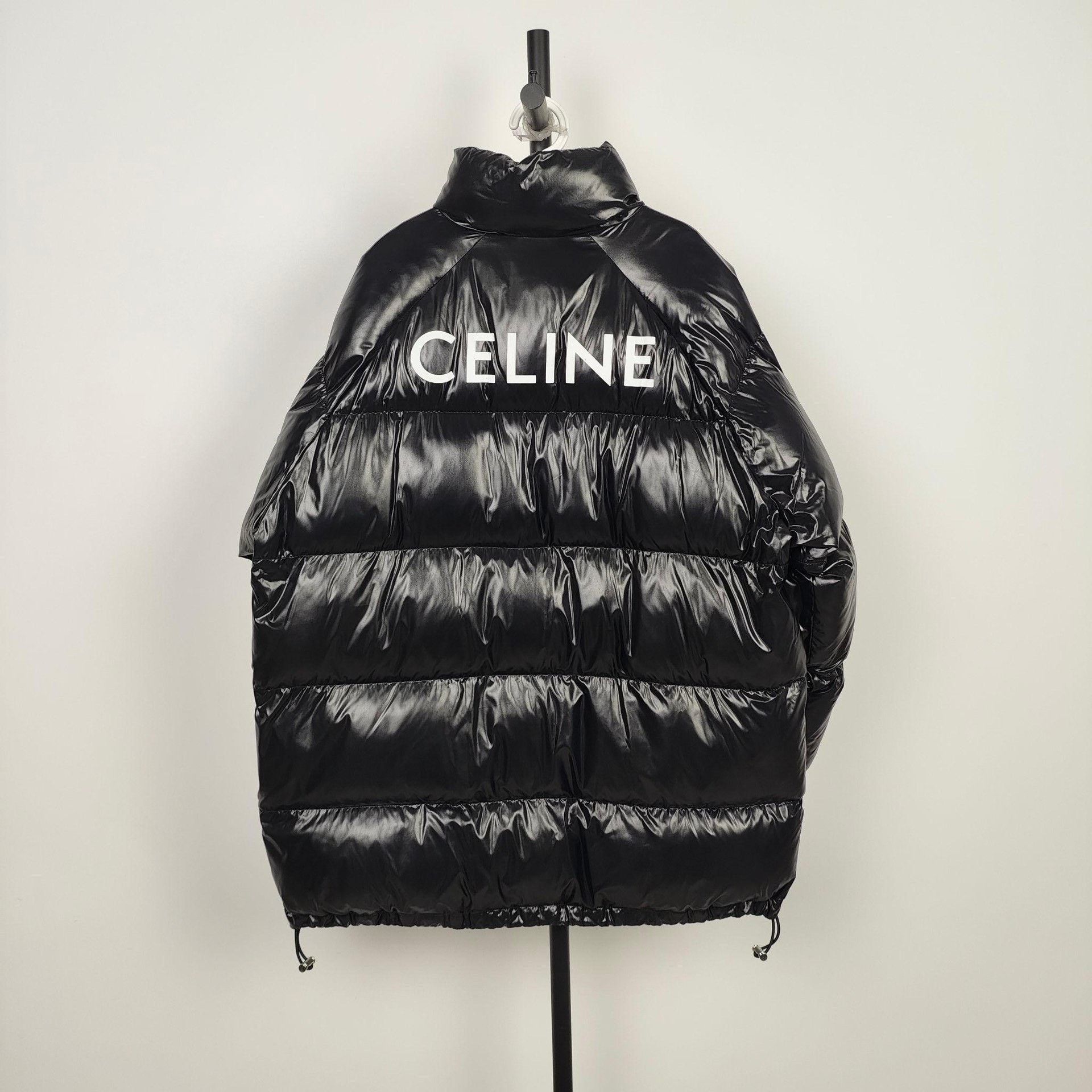 Celine Celine Retro Down Black Down Jacket 44 Women Size L / US 10 / IT 46 - 2 Thumbnail