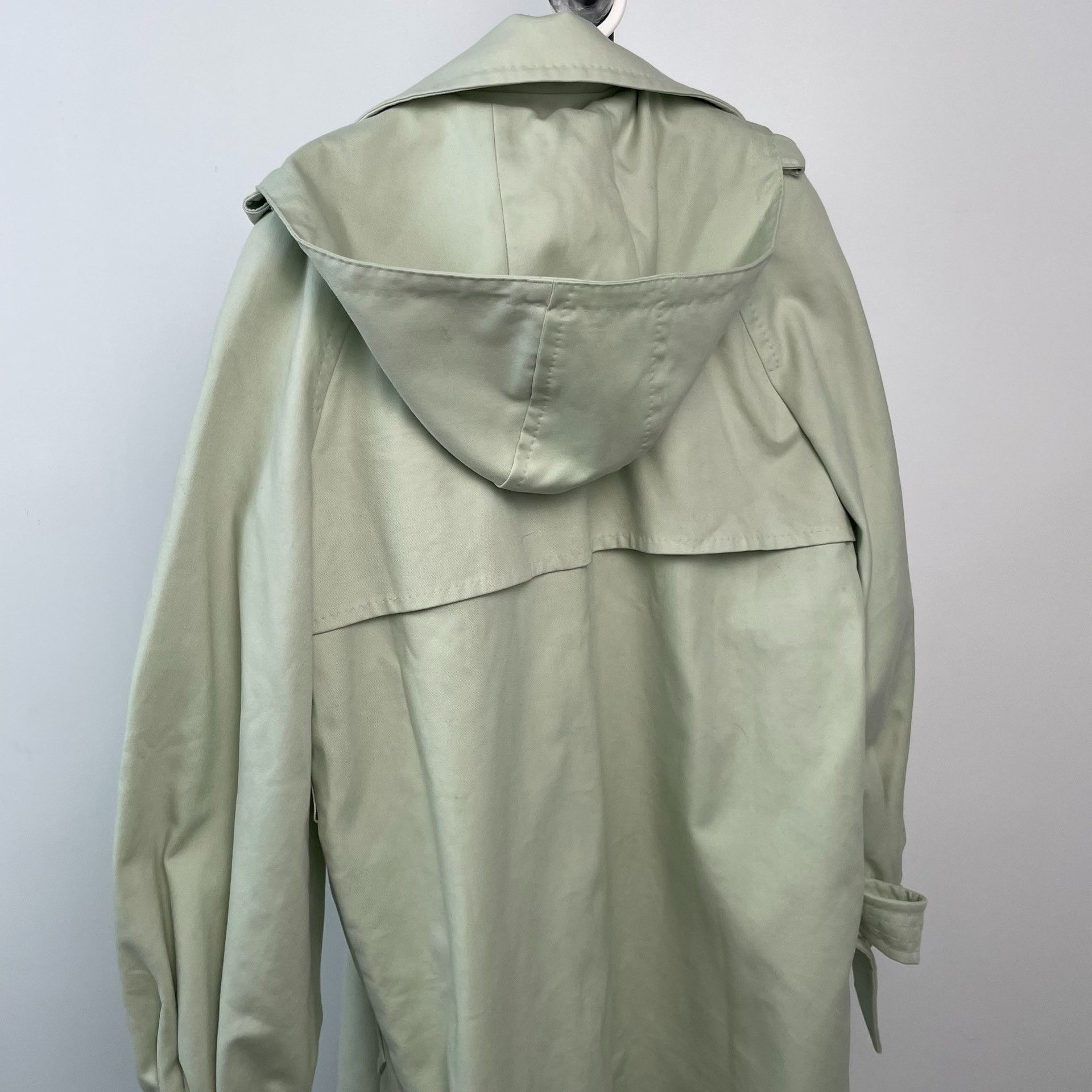 Max Mara Max Mara Long Green Coat 38 Women Size S / US 4 / IT 40 - 3 Thumbnail
