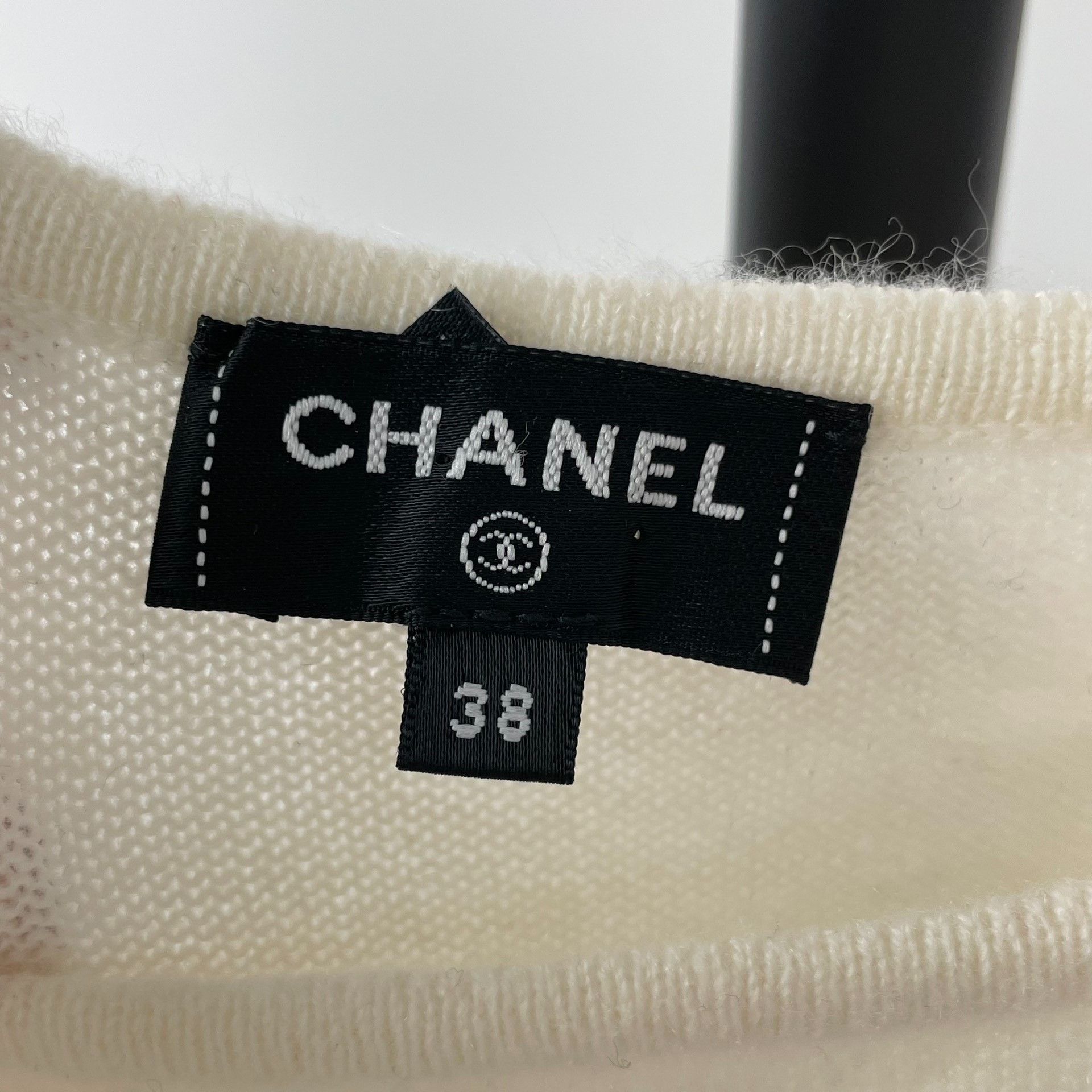 Chanel Chanel White Dress M Women Size M / US 6-8 / IT 42-44 - 4 Thumbnail