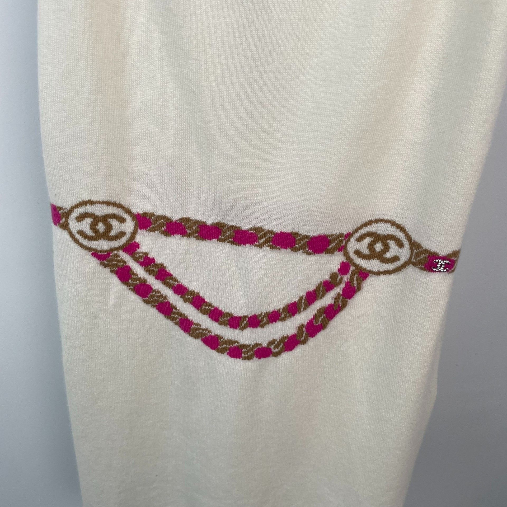 Chanel Chanel White Dress M Women Size M / US 6-8 / IT 42-44 - 3 Thumbnail