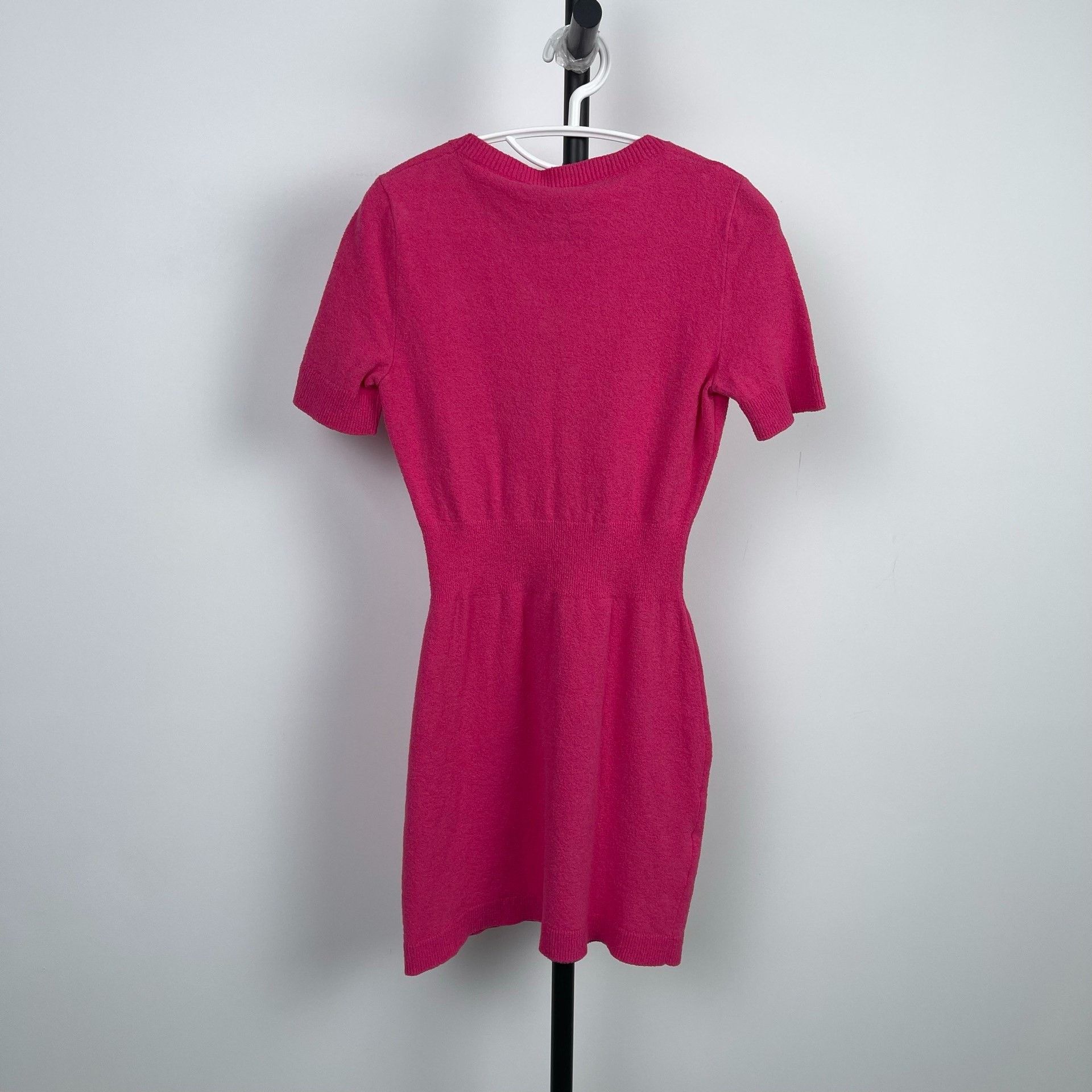 Miu Miu Miu Miu Knit Slim Pink Dress 40 Women Size M / US 6-8 / IT 42-44 - 2 Thumbnail
