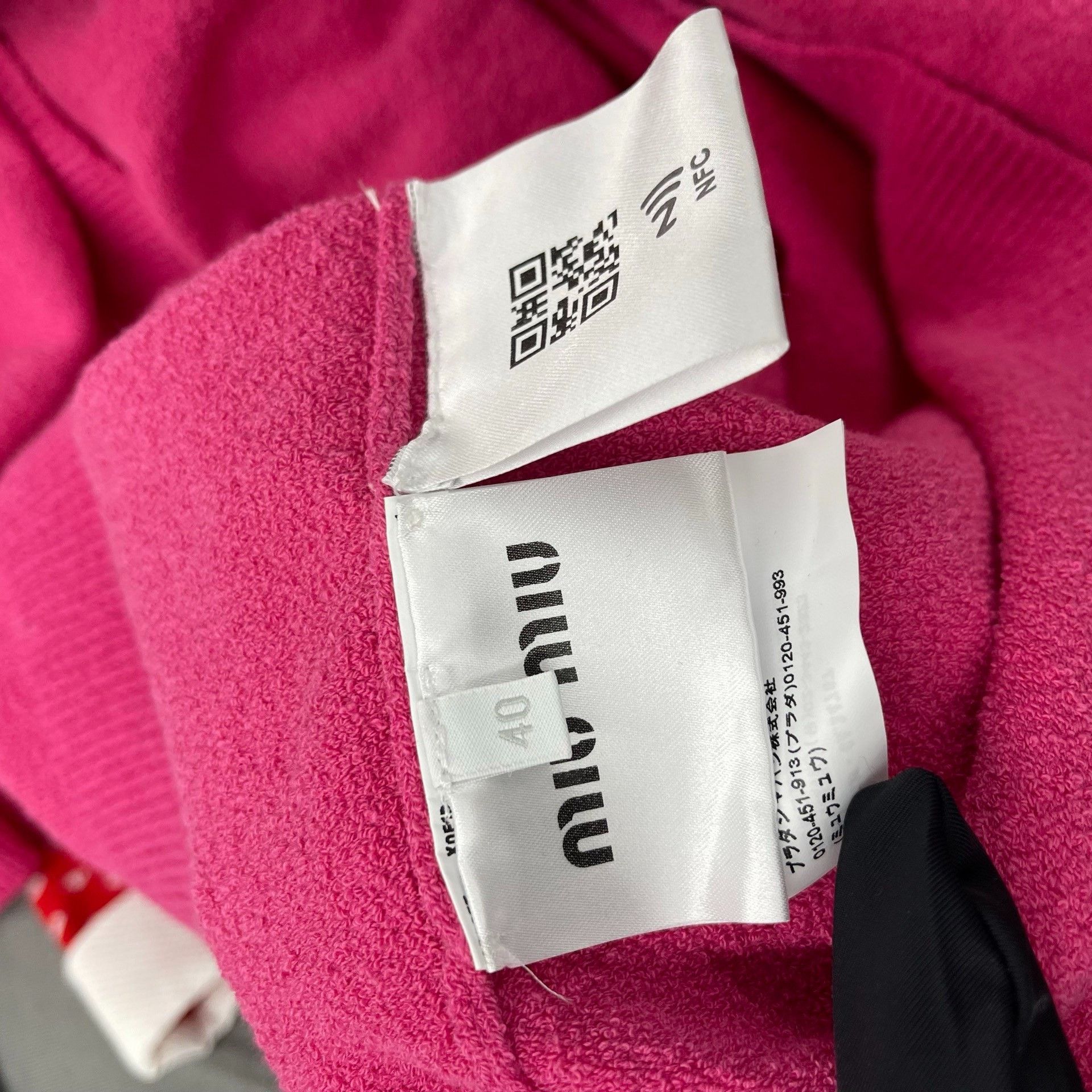 Miu Miu Miu Miu Knit Slim Pink Dress 40 Women Size M / US 6-8 / IT 42-44 - 4 Thumbnail