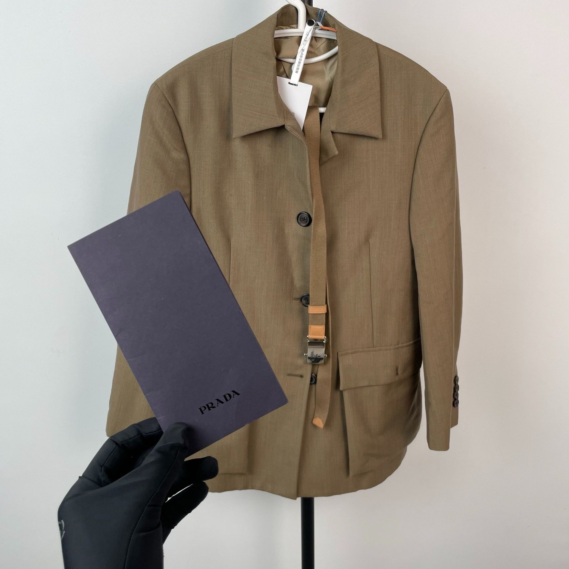 Prada Prada Wool Brown Suit 36 Men Size 40R - 9 Thumbnail