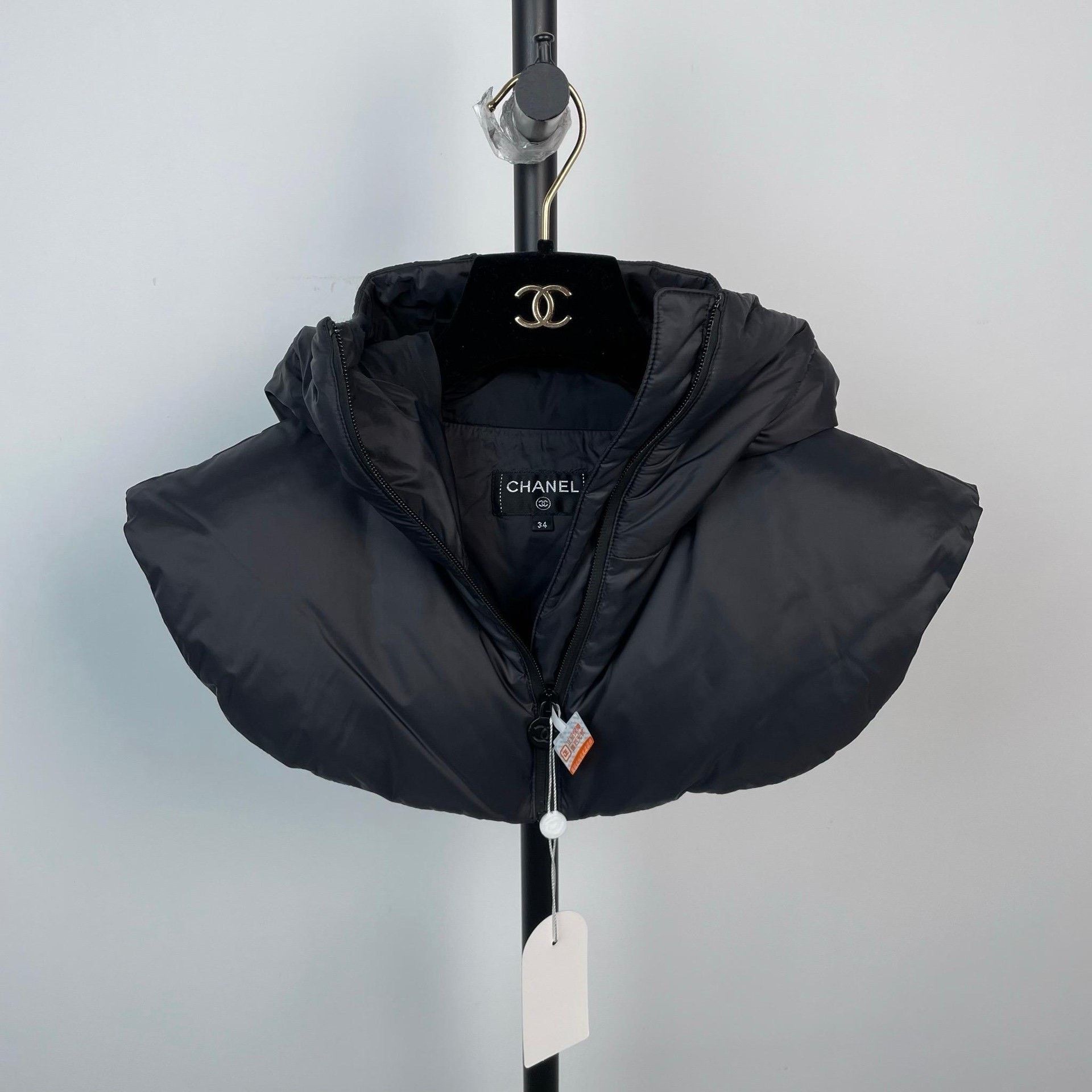 Chanel Chanel Down Long Black Down Jacket 34 Women Size XS / US 0-2 / IT 36-38 - 3 Thumbnail