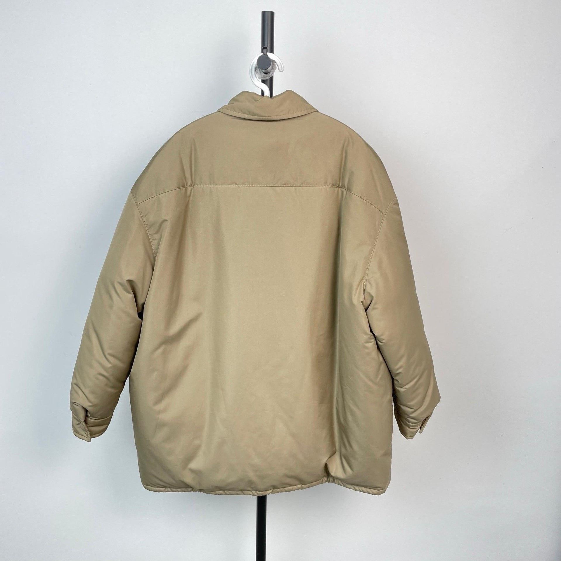 Miu Miu Miu Miu Long Beige Down Jacket 36 Women Size S / US 4 / IT 40 - 2 Thumbnail