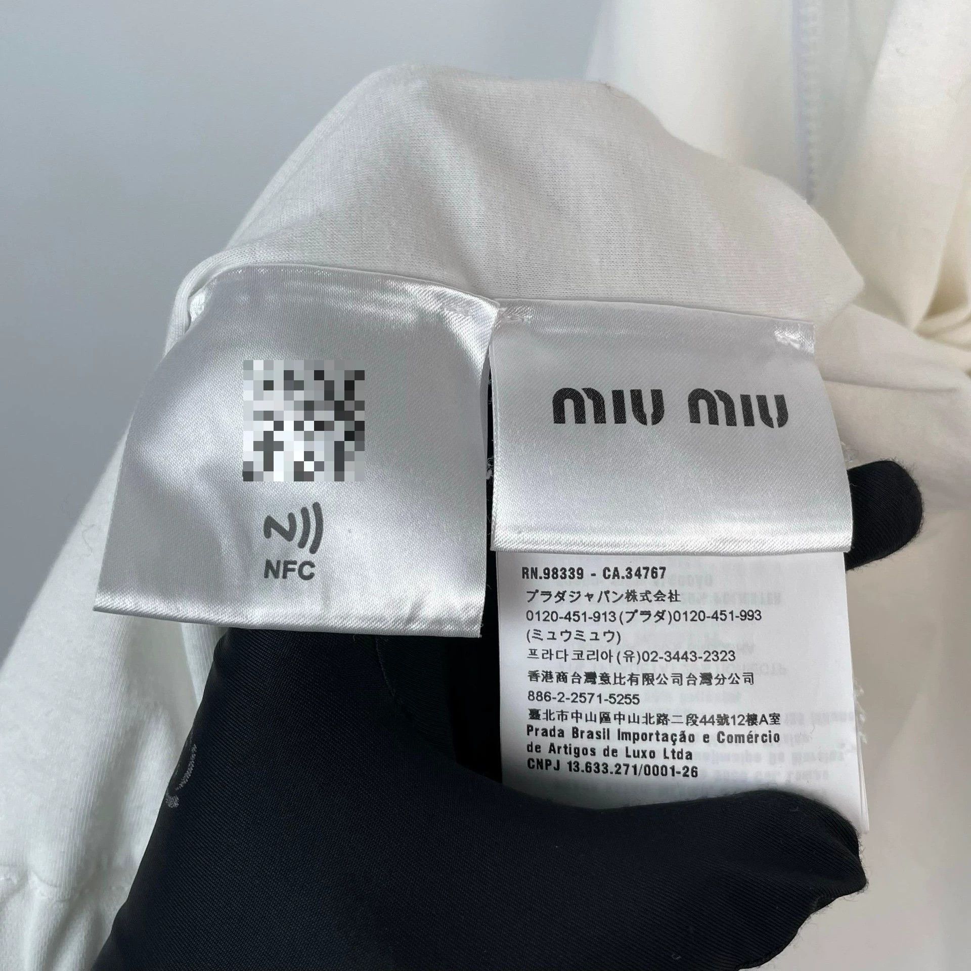 Miu Miu Miu Miu White Jacket 42 Women Size M / US 6-8 / IT 42-44 - 7 Thumbnail