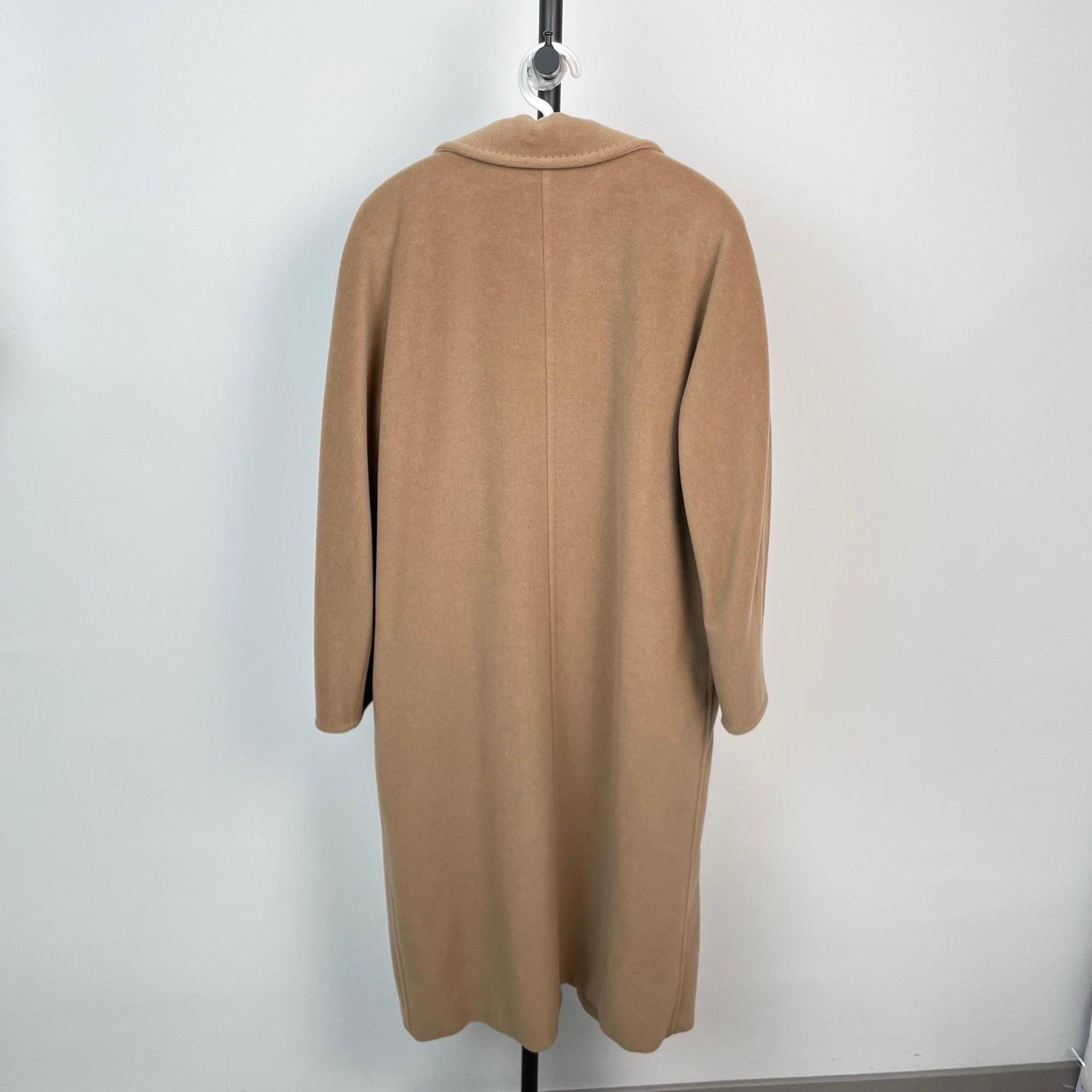 Max Mara Max Mara Wool Brown Coat 38 Women Size S / US 4 / IT 40 - 2 Thumbnail