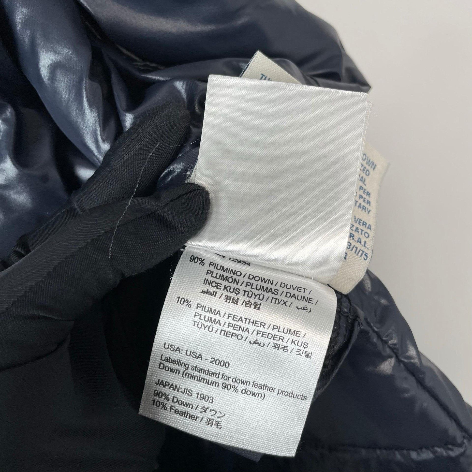 Moncler Moncler Embroidered Long Blue Down Jacket XS Women Size XS / US 0-2 / IT 36-38 - 9 Thumbnail