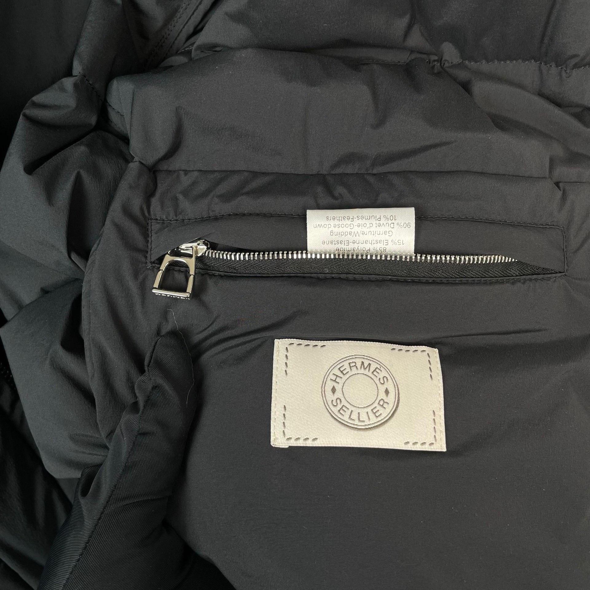 Hermes Hermes Black Heavy Coat L Men Size US L / EU 52-54 / 3 - 7 Thumbnail
