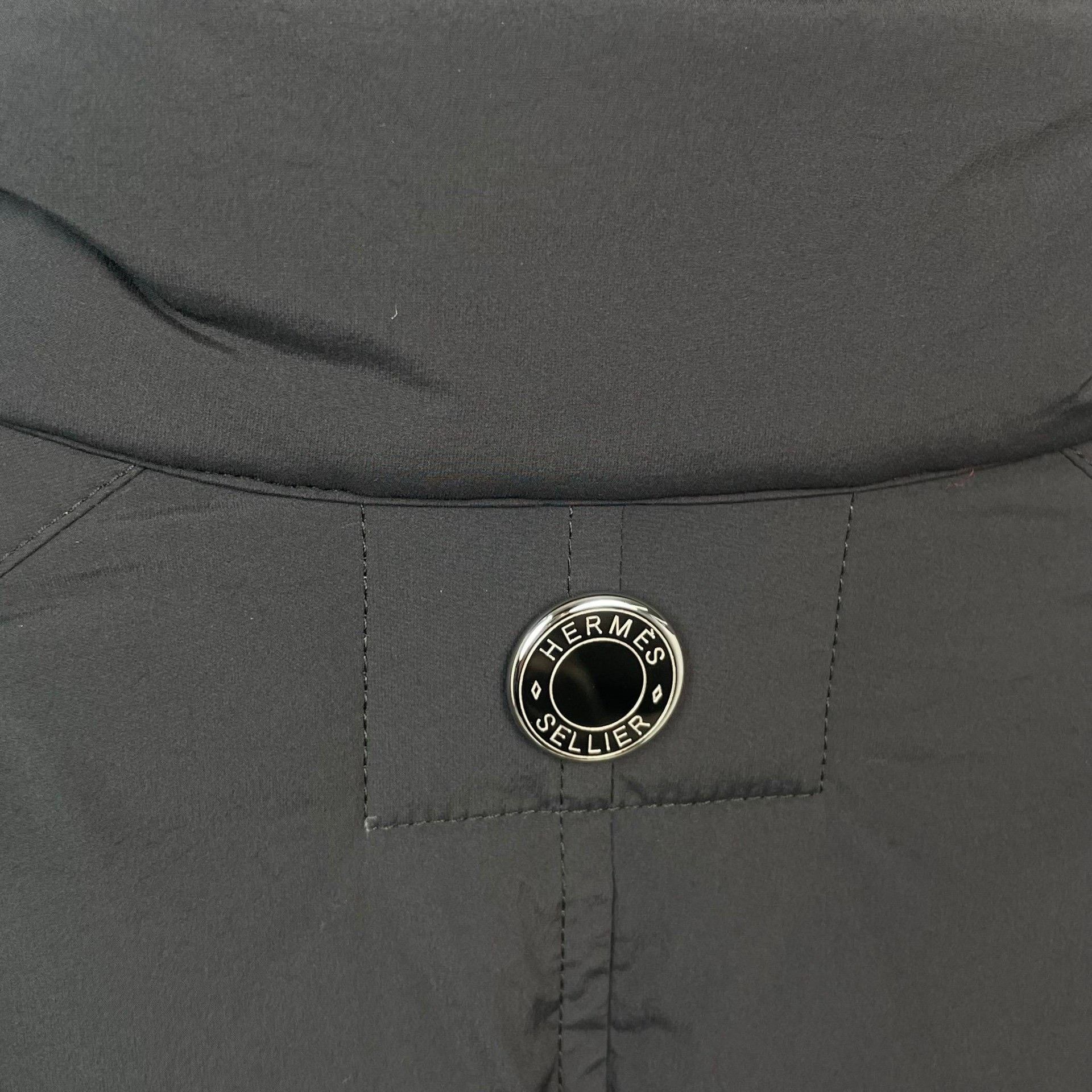 Hermes Hermes Black Heavy Coat L Men Size US L / EU 52-54 / 3 - 4 Thumbnail