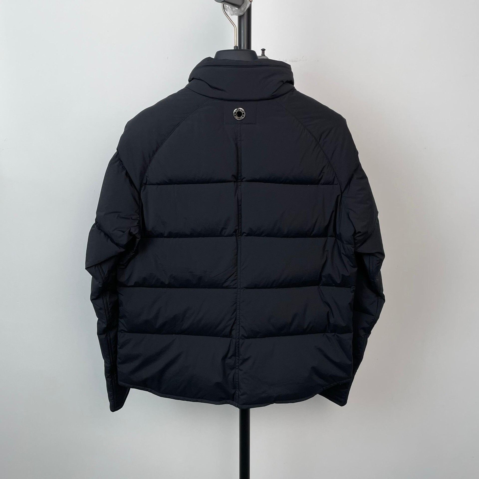 Hermes Hermes Black Heavy Coat L Men Size US L / EU 52-54 / 3 - 2 Thumbnail