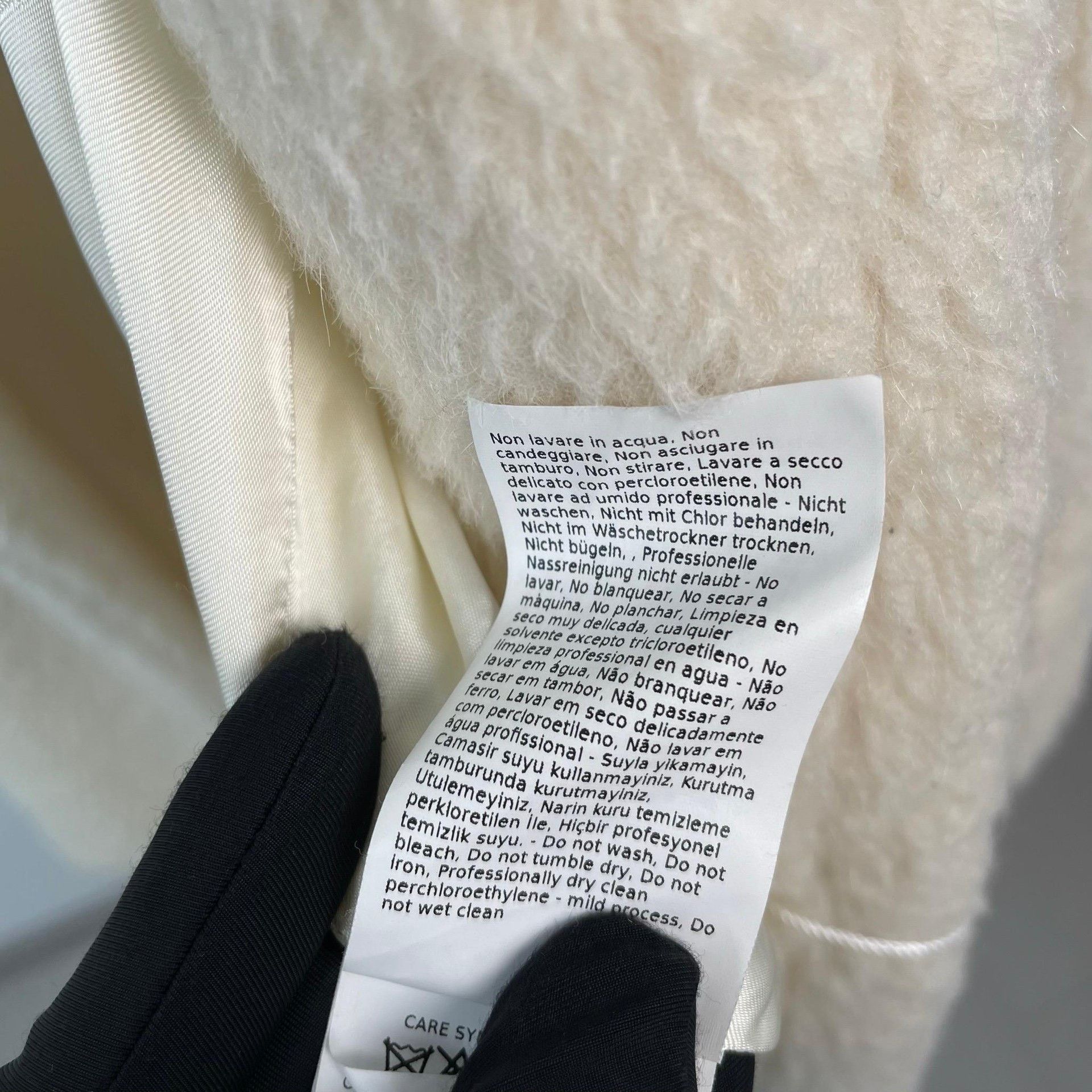 Max Mara Max Mara Long White Coat XS Women Size XS / US 0-2 / IT 36-38 - 8 Thumbnail