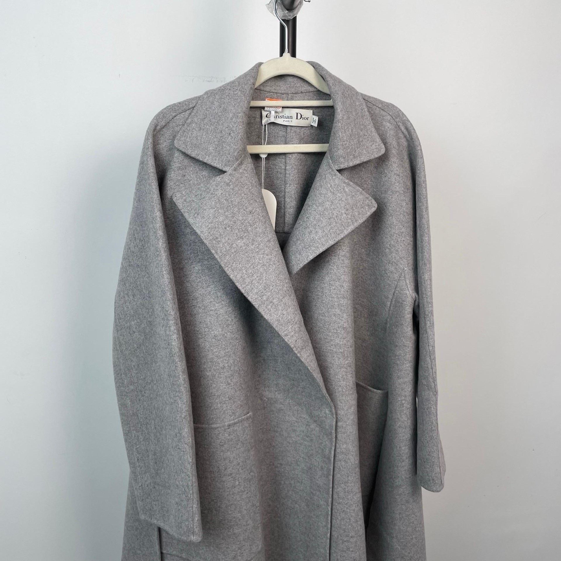 Dior Dior Gray Coat 36 Women Size S / US 4 / IT 40 - 3 Thumbnail