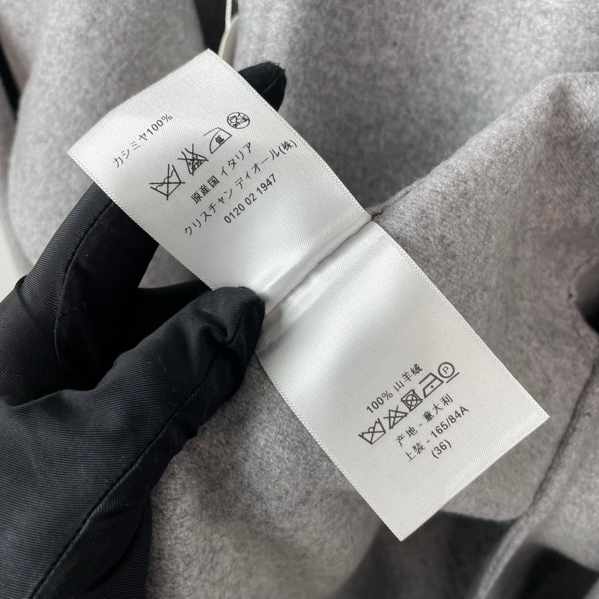 Dior Dior Gray Coat 36 Women Size S / US 4 / IT 40 - 7 Thumbnail