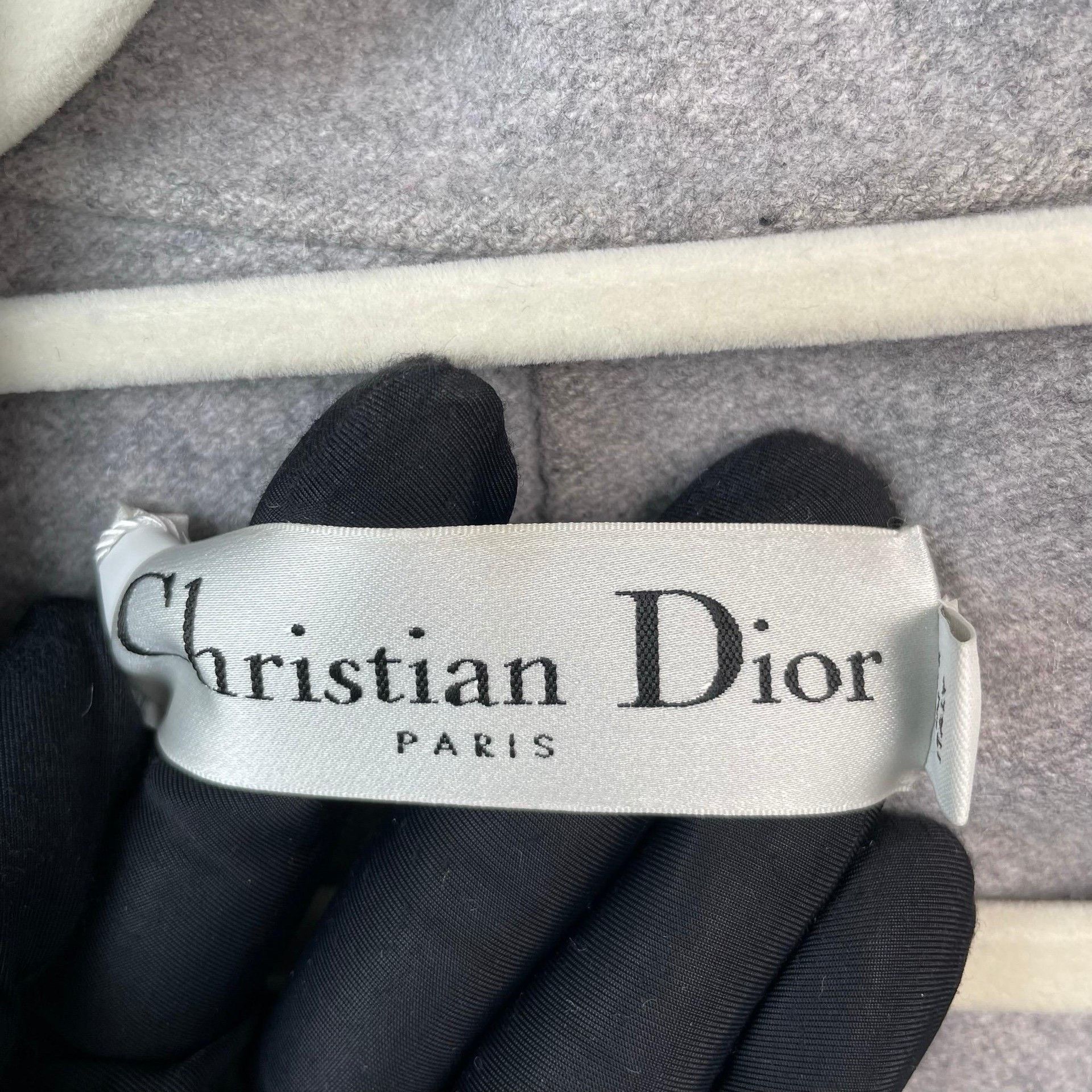 Dior Dior Gray Coat 36 Women Size S / US 4 / IT 40 - 5 Thumbnail