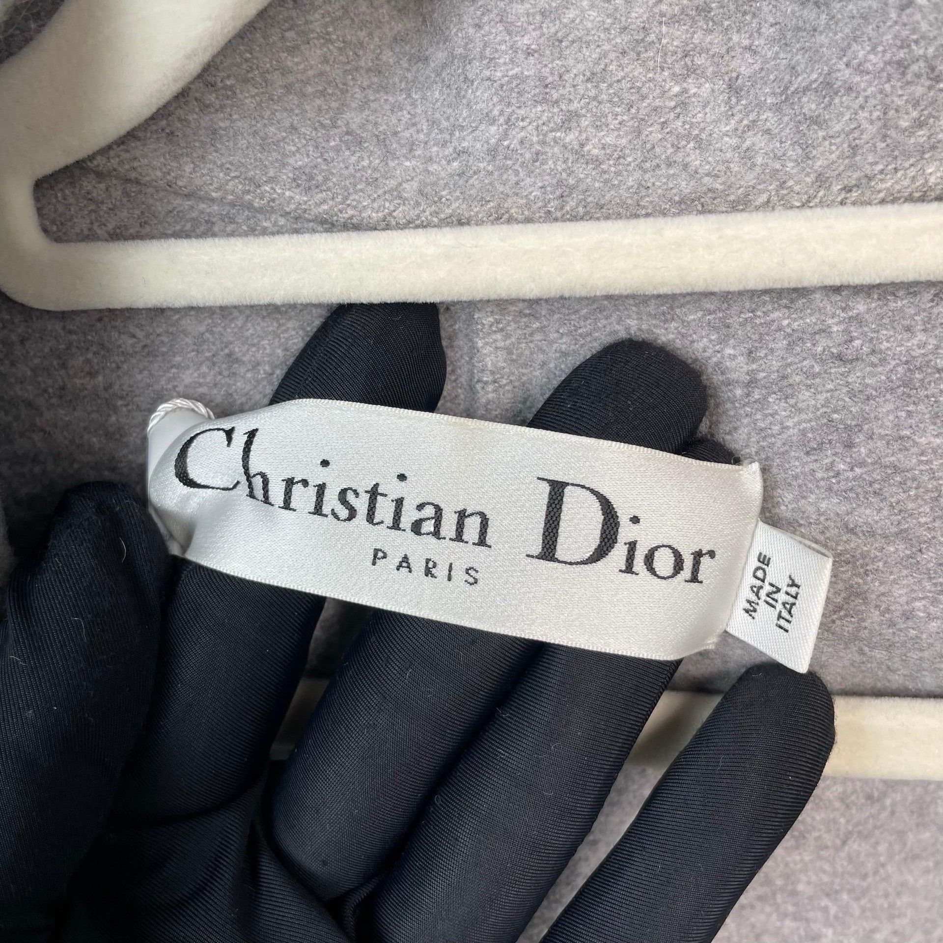 Dior Dior Gray Coat 36 Women Size S / US 4 / IT 40 - 6 Thumbnail