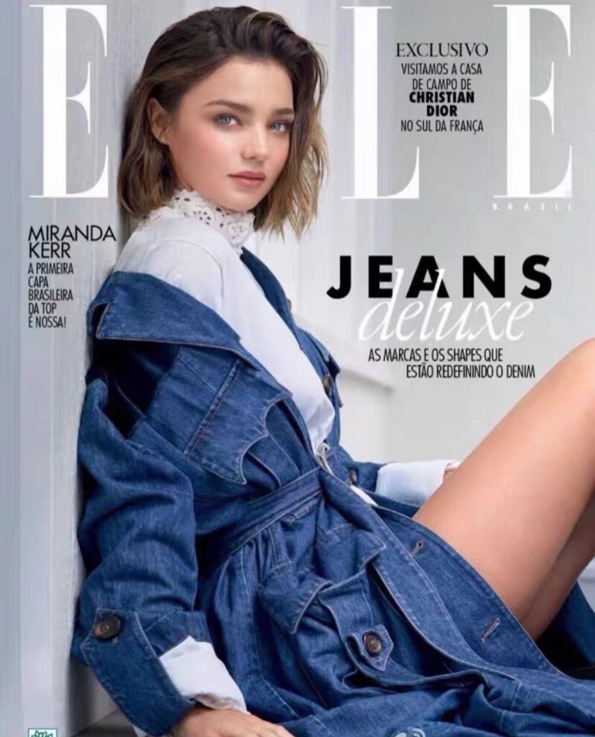 Miu Miu Miu Miu Denim Blue Coat 42 Women Size M / US 6-8 / IT 42-44 - 2 Thumbnail