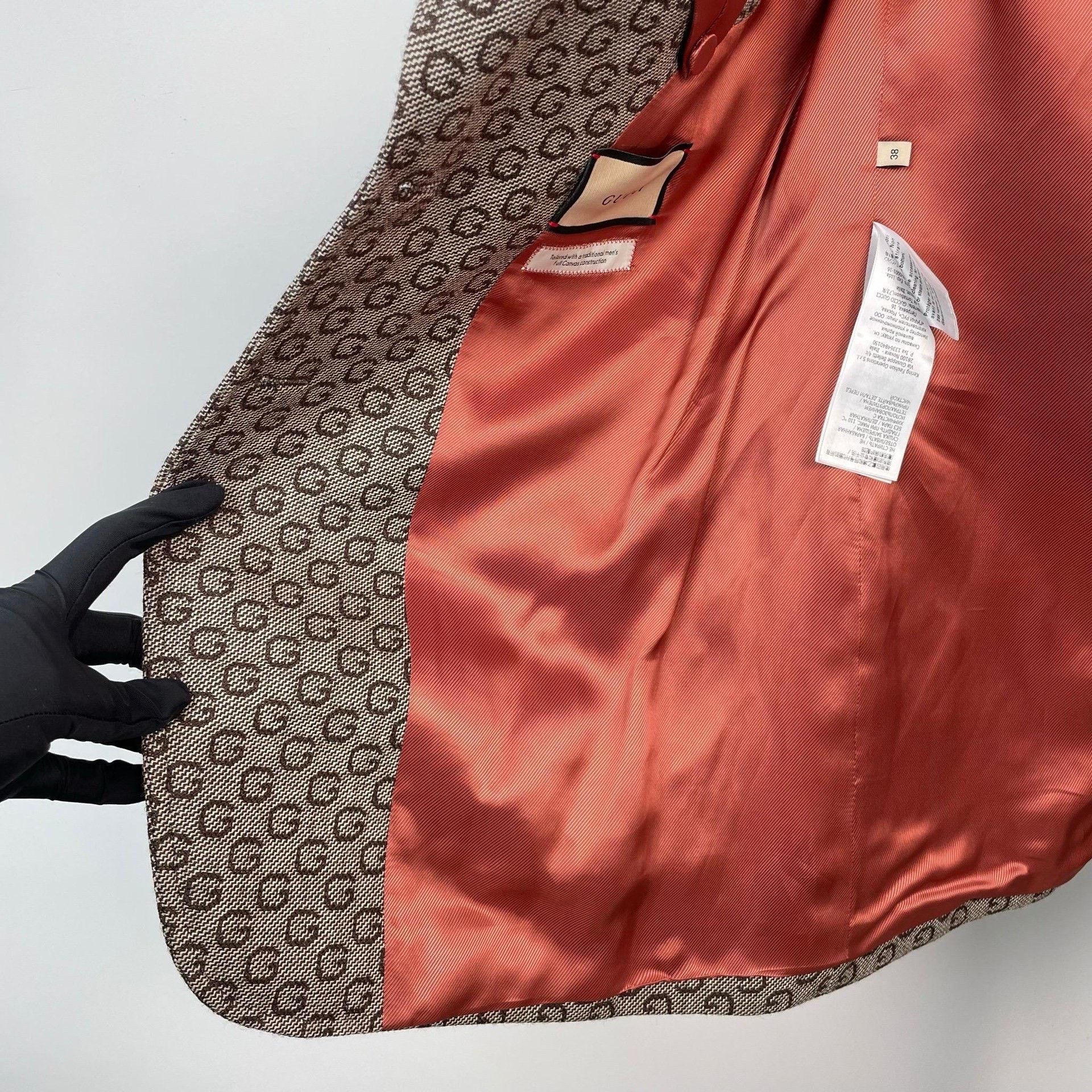 Gucci Gucci Formal Brown Jacket 38 Women Size S / US 4 / IT 40 - 6 Thumbnail