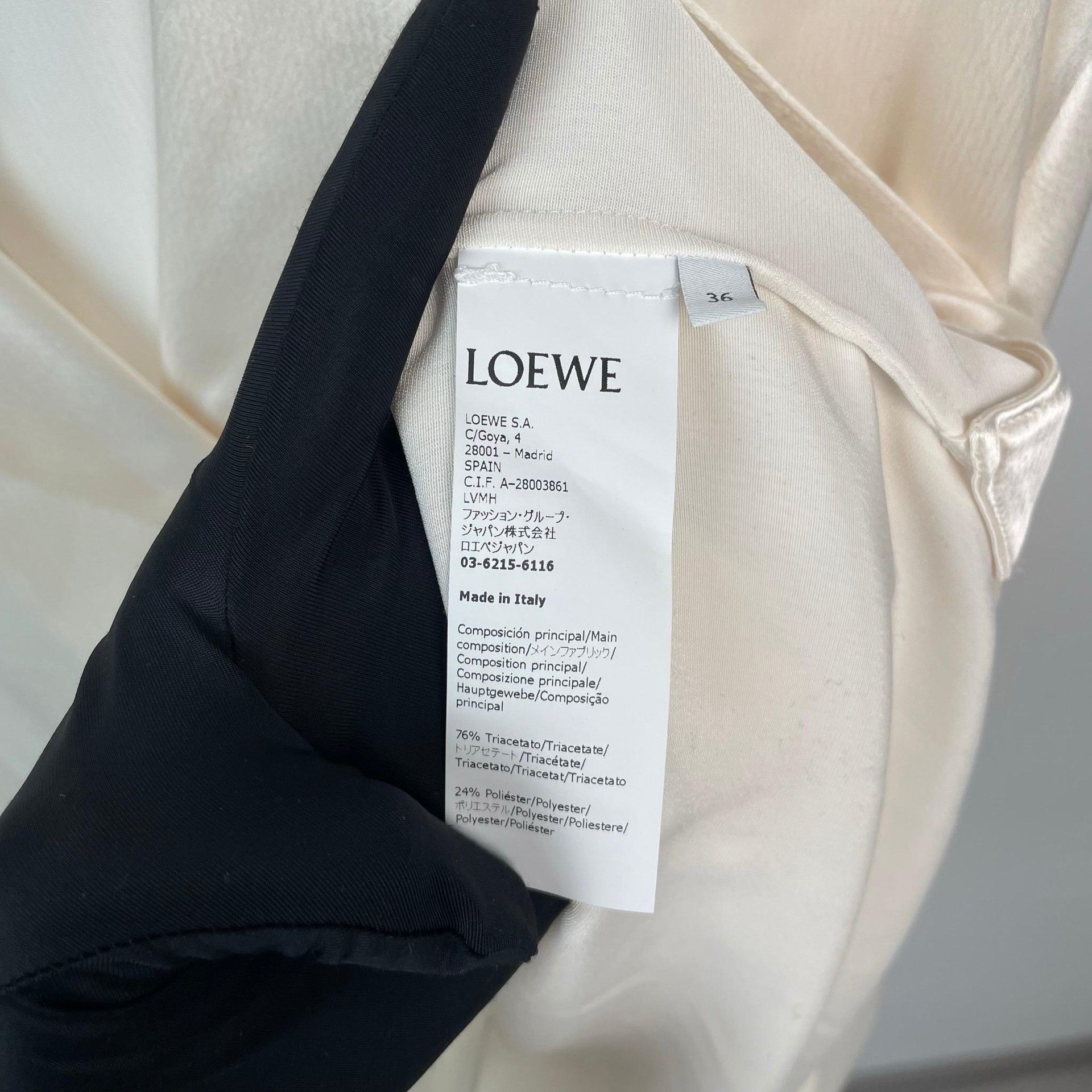 Loewe Loewe Retro White Shirt 36 Men Size US S / EU 44-46 / 1 - 8 Thumbnail
