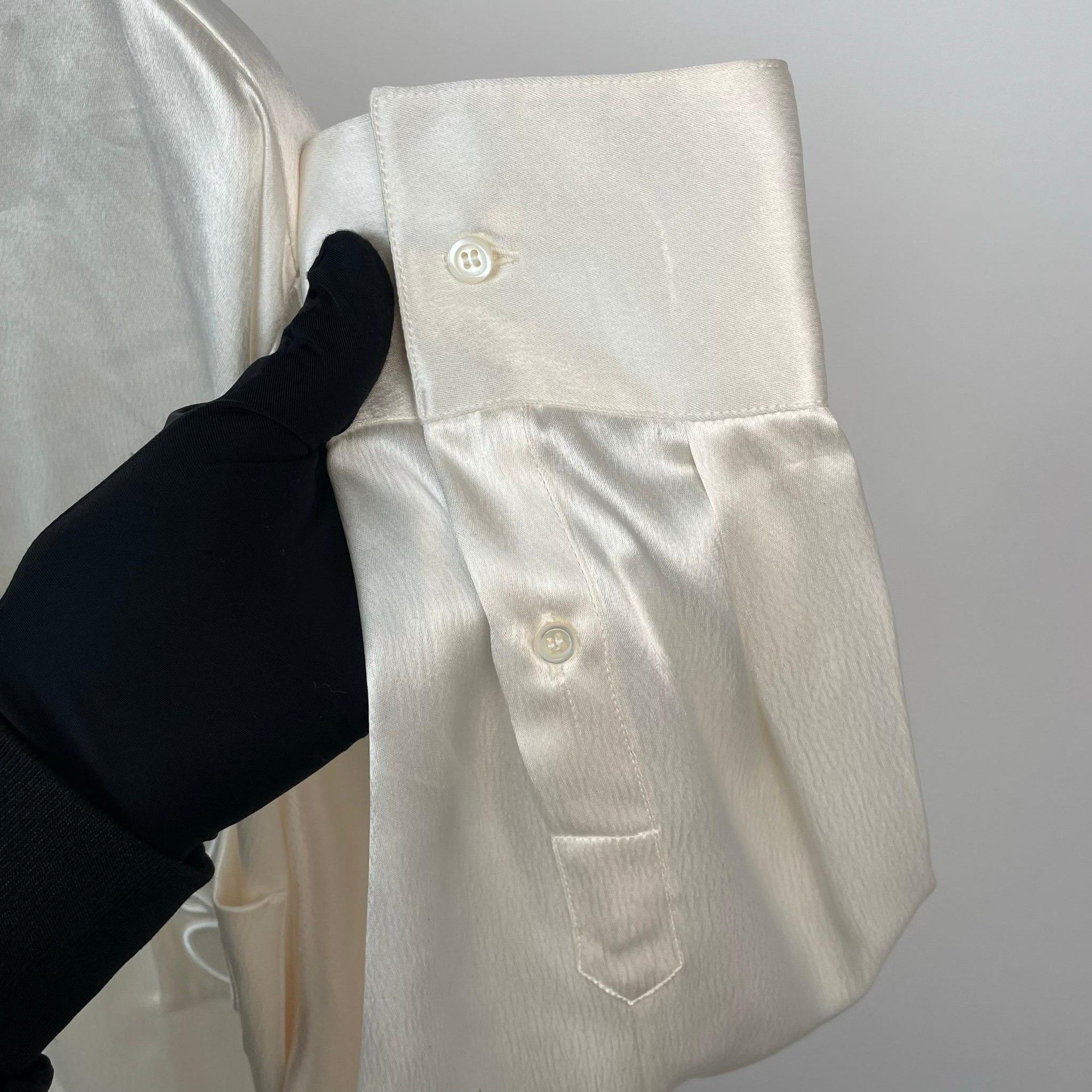 Loewe Loewe Retro White Shirt 36 Men Size US S / EU 44-46 / 1 - 5 Thumbnail