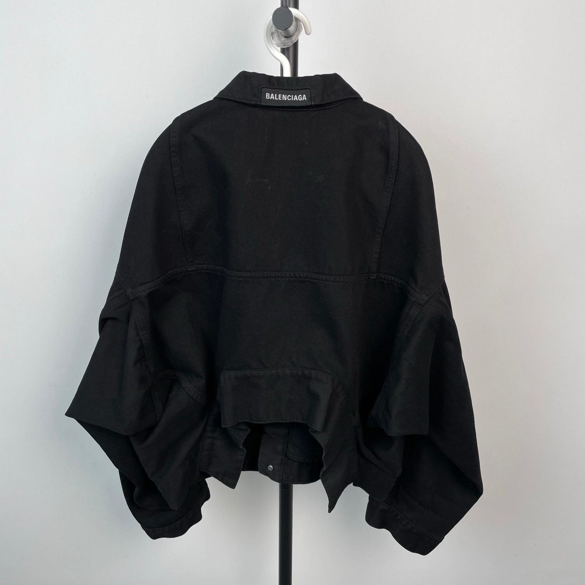 Balenciaga Balenciaga Black Jacket 34 Women Size XS / US 0-2 / IT 36-38 - 2 Thumbnail