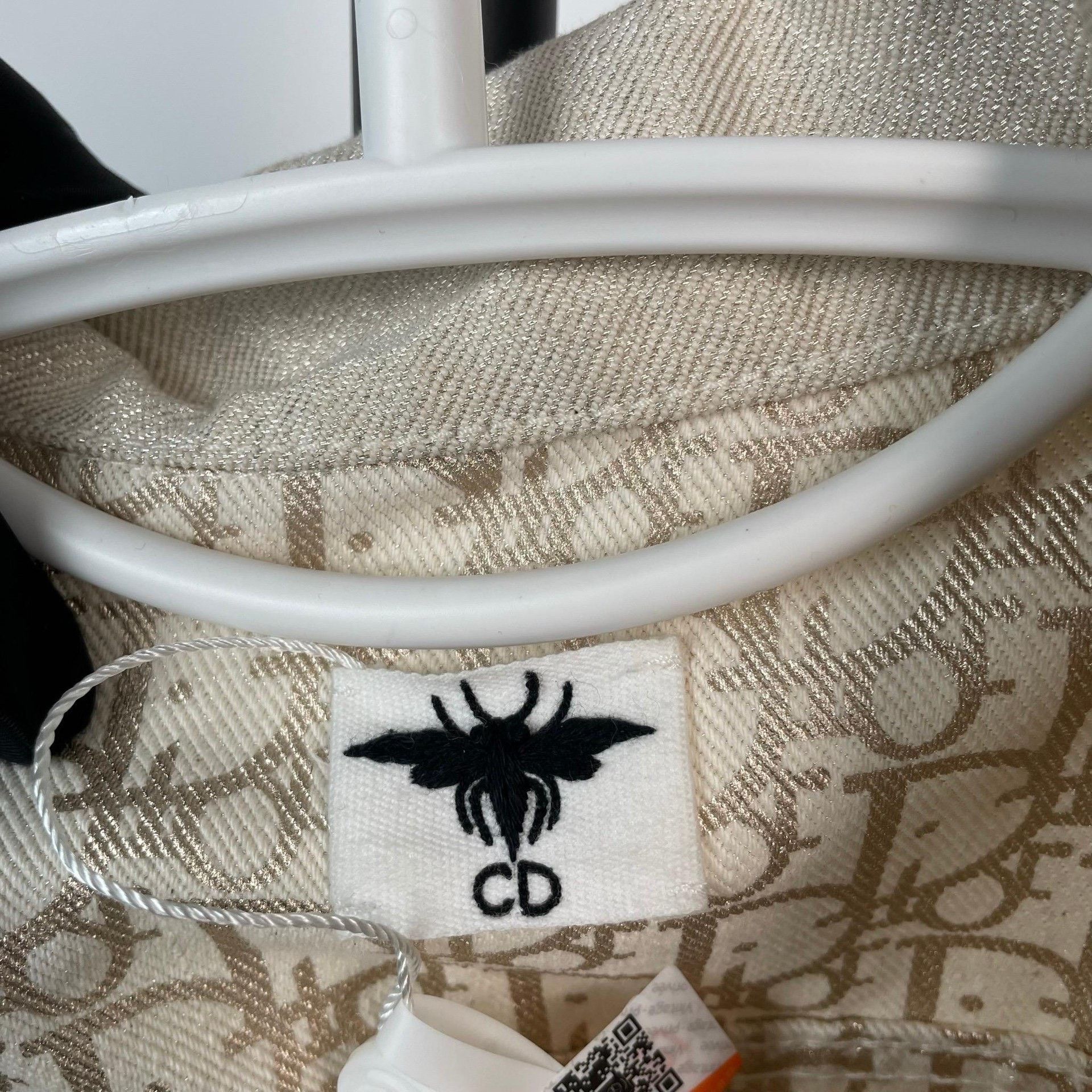 Dior Dior Denim Embroidered White Jacket 38 Women Size S / US 4 / IT 40 - 4 Thumbnail