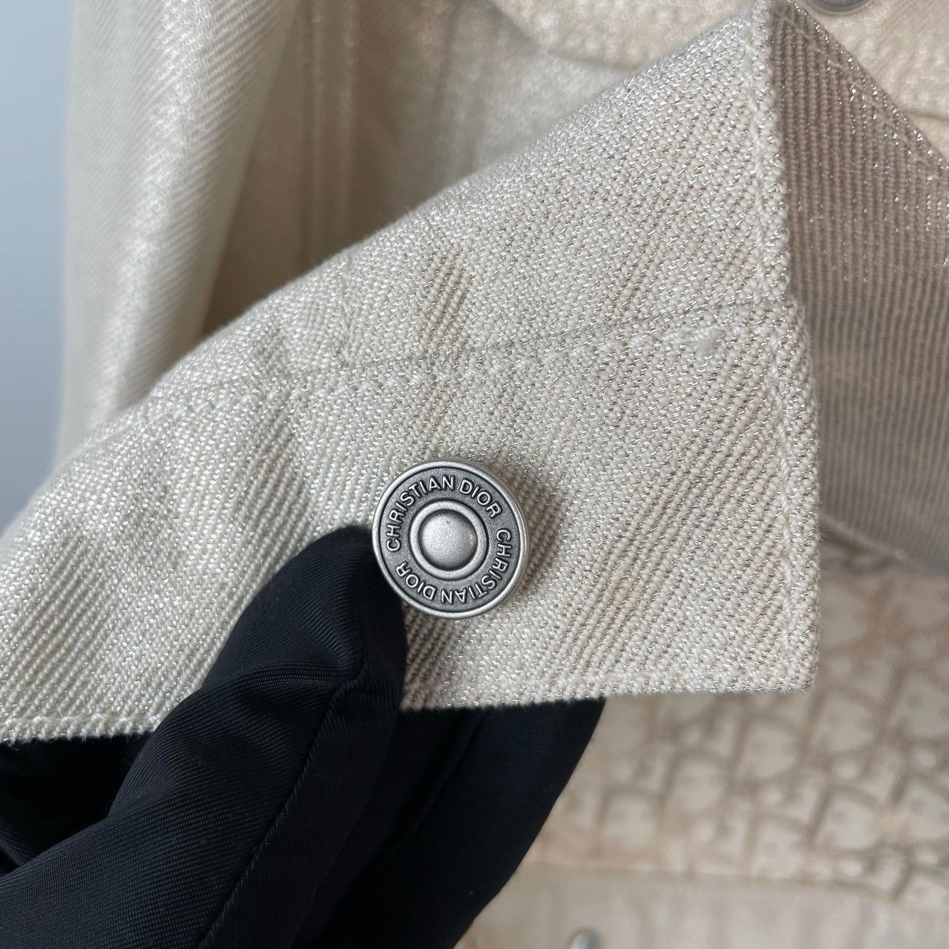 Dior Dior Denim Embroidered White Jacket 38 Women Size S / US 4 / IT 40 - 5 Thumbnail