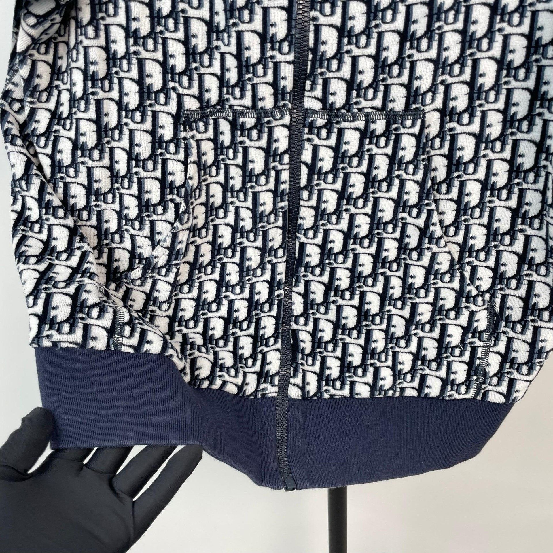Dior Dior Velvet Blue Jacket M Women Size M / US 6-8 / IT 42-44 - 9 Thumbnail