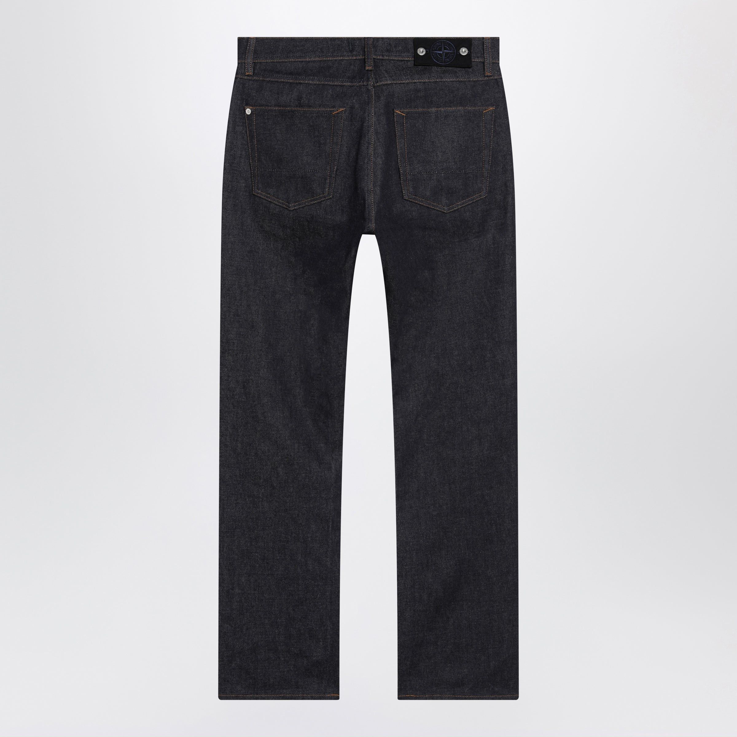 Stone Island Stone Island Regular Straight Jeans In Raw Indigo Denim Size US 31 - 2 Thumbnail