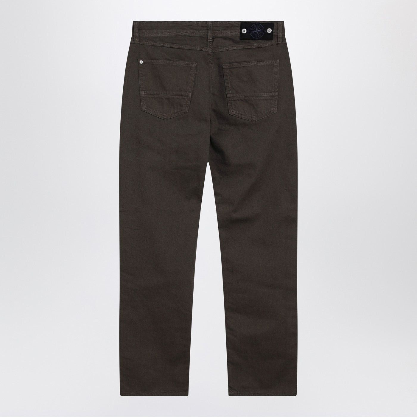 Stone Island Stone Island Brown Regular-Fit Jeans Size US 30 / EU 46 - 2 Thumbnail