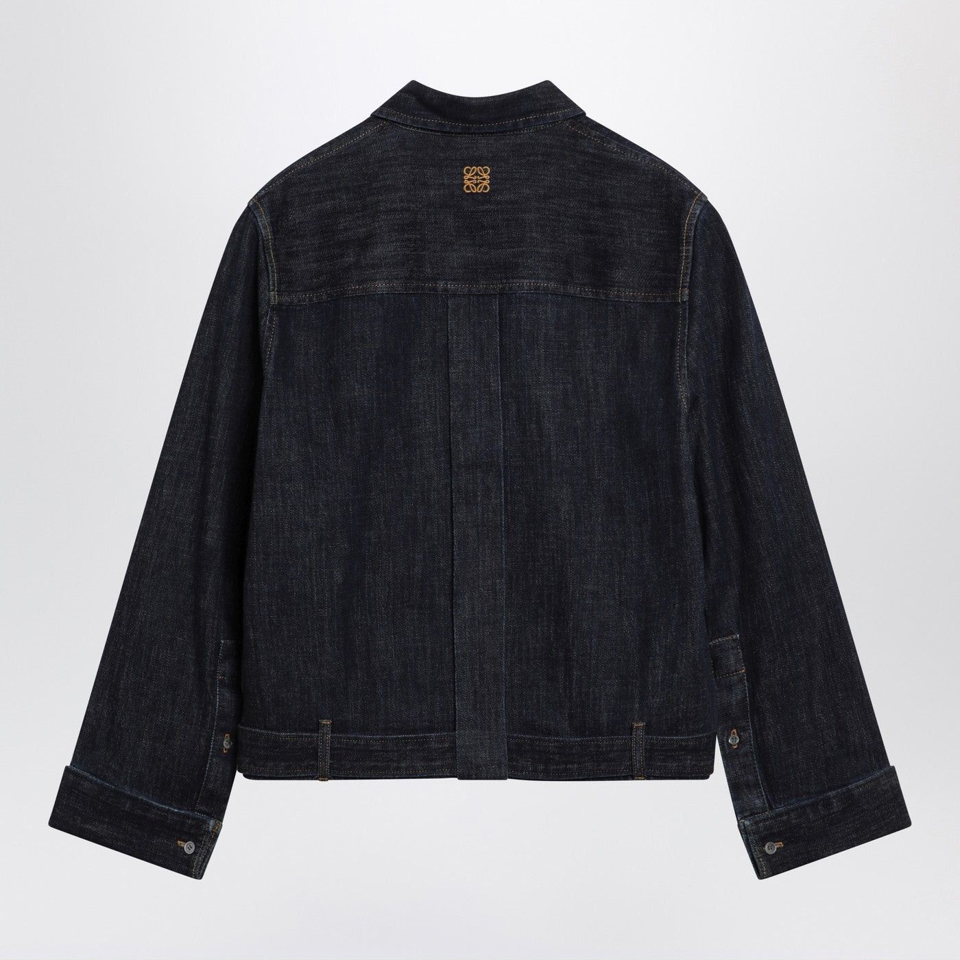 Loewe Loewe Indigo Blue Draped Denim Shirt Size XS / US 0-2 / IT 36-38 - 2 Thumbnail