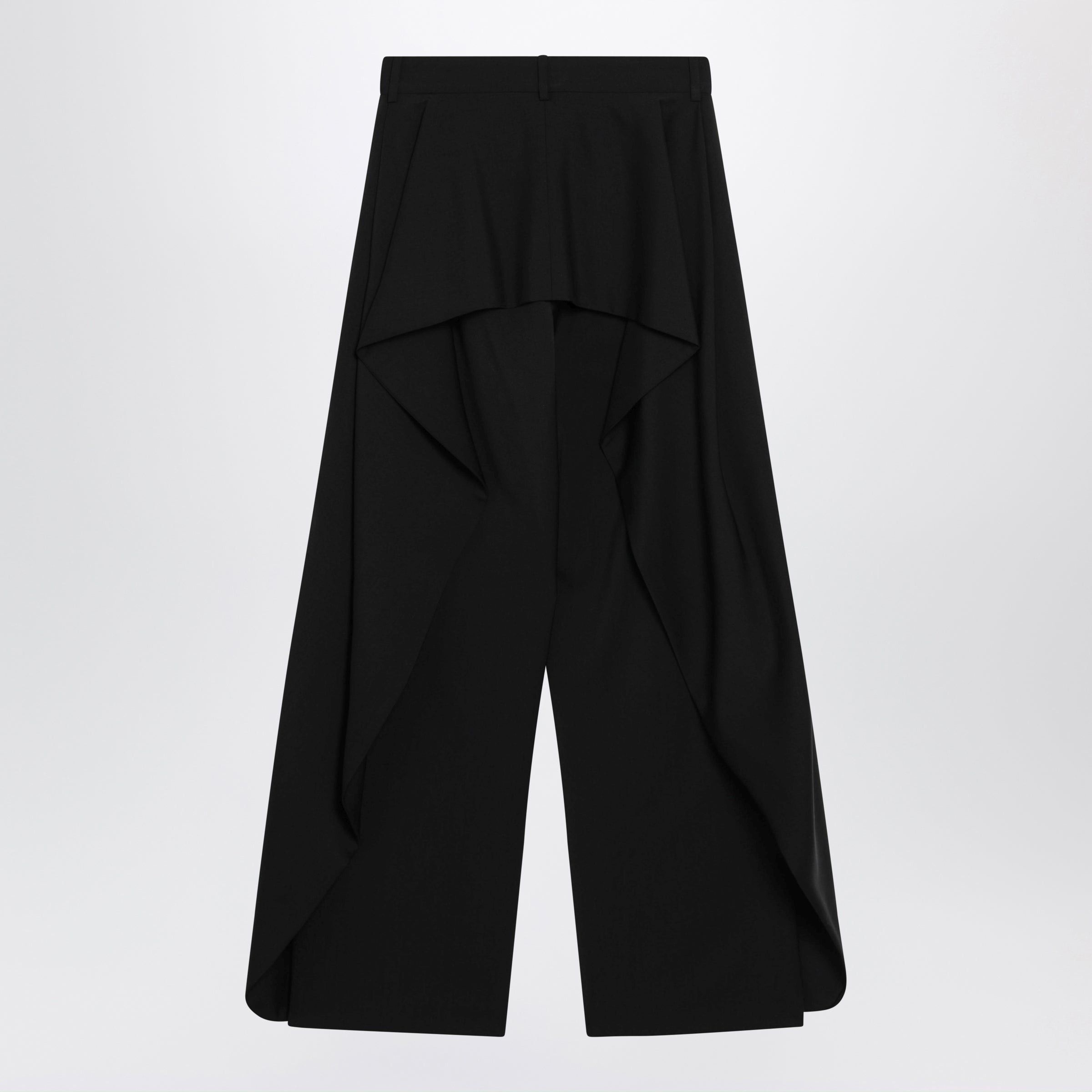 Loewe Loewe Black Wool Trousers Size 26" / US 2 / IT 38 - 2 Thumbnail