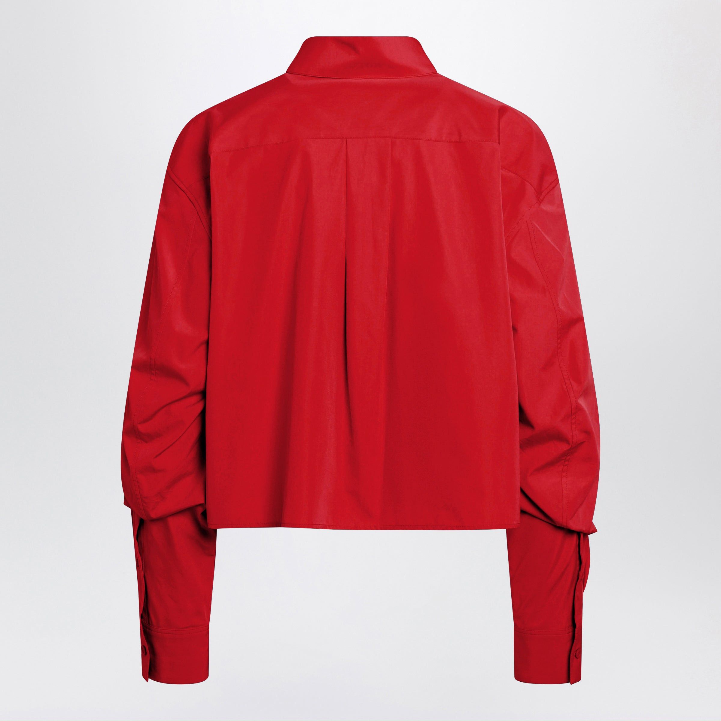 Loewe Loewe Red Cotton Shirt Size XS / US 0-2 / IT 36-38 - 2 Thumbnail