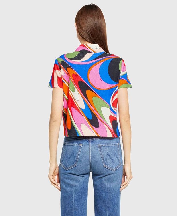 Emilio Pucci Polo shirt Size XS / US 0-2 / IT 36-38 - 2 Thumbnail