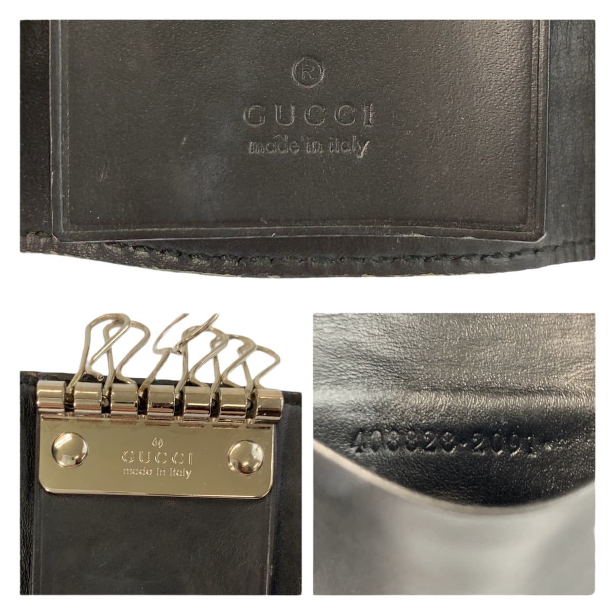 Gucci Gucci Gucci Guccissima Leather Key Case Leather Key case 408828 DUTY FREE for USA Size ONE SIZE - 3 Thumbnail