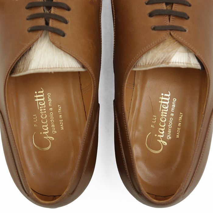 Other Other F.LLI Giacometti Calf Hair Derby Shoes Leather Shoes DUTY FREE for USA Size ONE SIZE - 12 Thumbnail