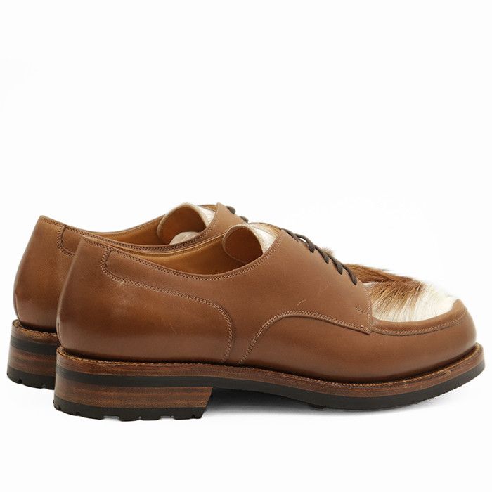 Other Other F.LLI Giacometti Calf Hair Derby Shoes Leather Shoes DUTY FREE for USA Size ONE SIZE - 13 Thumbnail