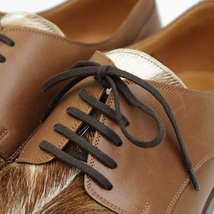 Other Other F.LLI Giacometti Calf Hair Derby Shoes Leather Shoes DUTY FREE for USA Size ONE SIZE - 2 Thumbnail