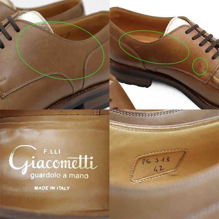 Other Other F.LLI Giacometti Calf Hair Derby Shoes Leather Shoes DUTY FREE for USA Size ONE SIZE - 10 Thumbnail