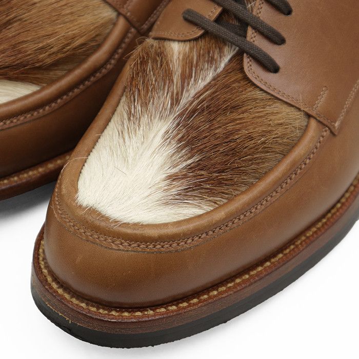 Other Other F.LLI Giacometti Calf Hair Derby Shoes Leather Shoes DUTY FREE for USA Size ONE SIZE - 3 Thumbnail
