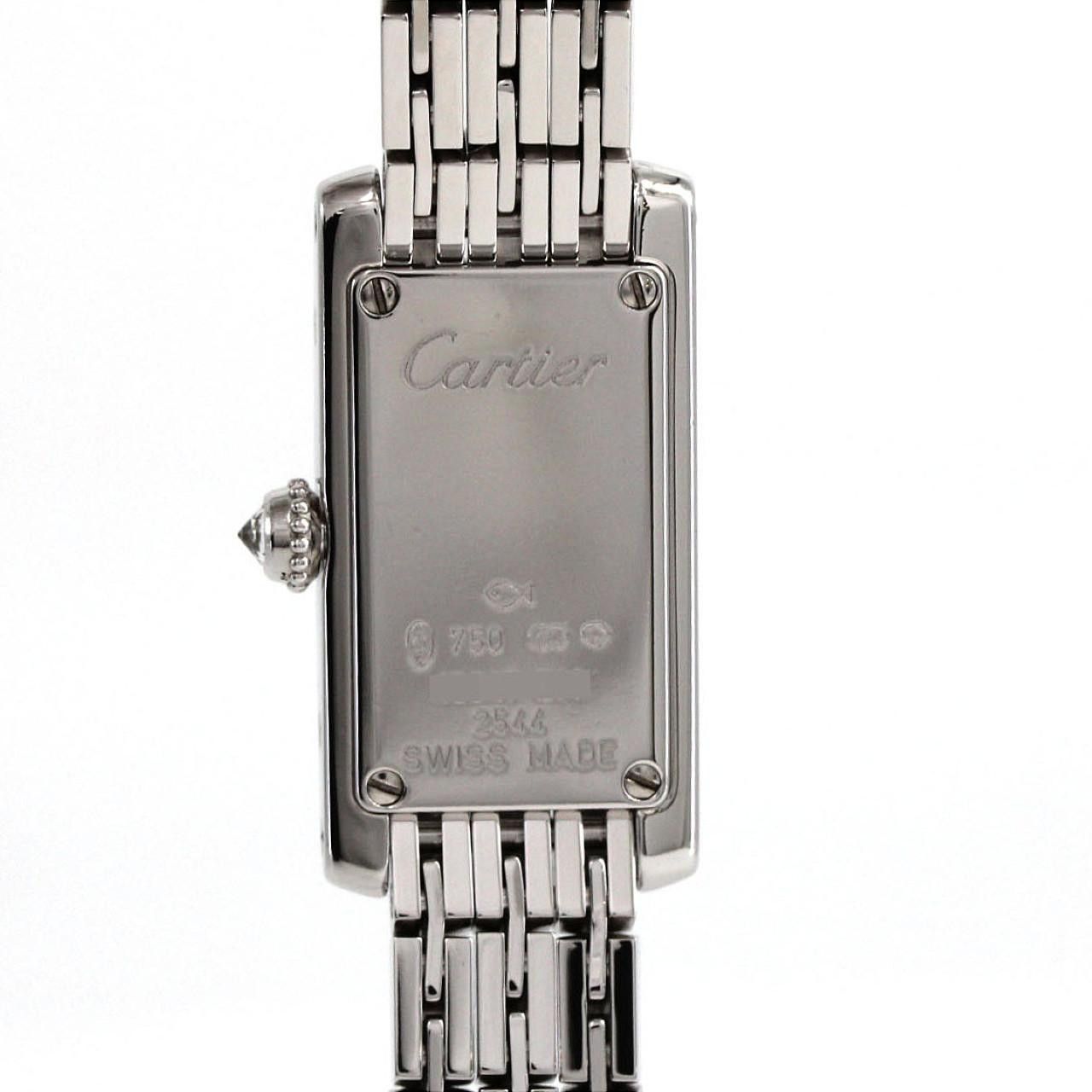 Cartier Cartier Cartier Tank Allonge White Gold Quartz Precious Metal Quartz WJ2003W3 DUTY FREE for USA Size ONE SIZE - 7 Thumbnail