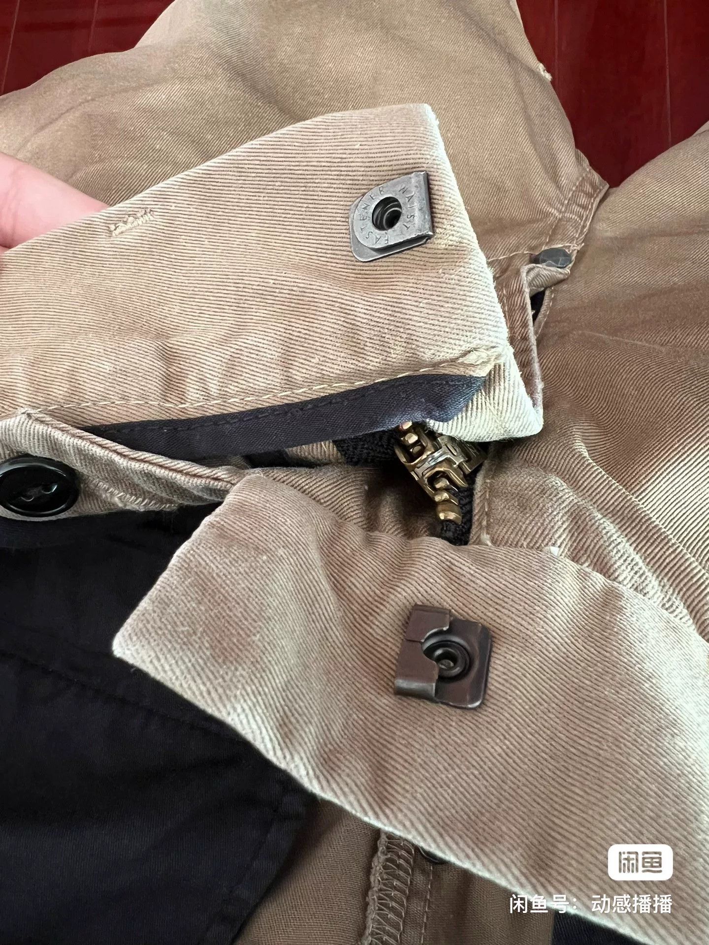 DETAJ Deeta Men's Japanese Canvas Cargo Pants Size US 31 - 4 Thumbnail